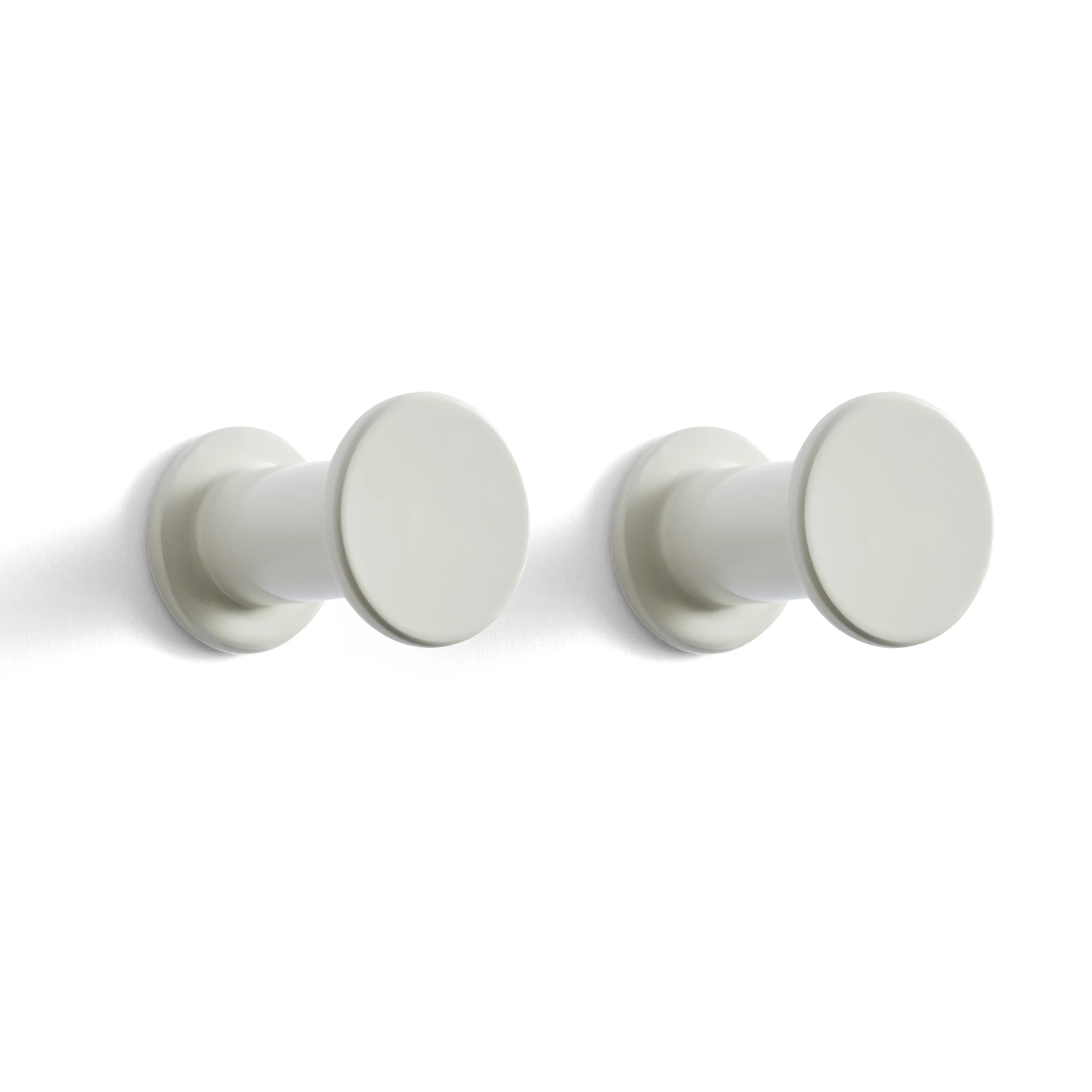 Bolt Hook Set of 2 Light grey