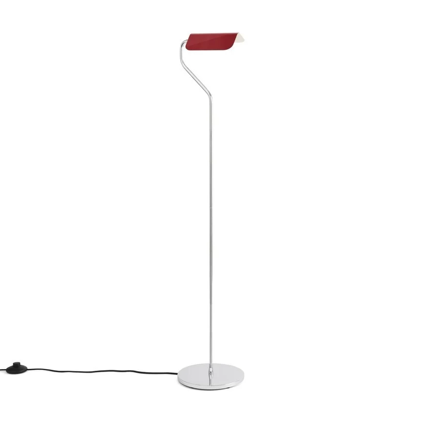 Apex Floor Lamp Maroon Red