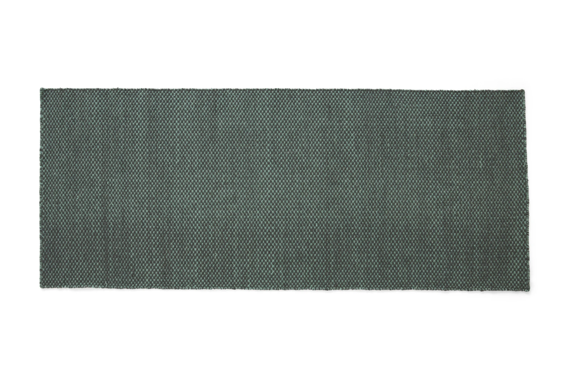 Moiré Runner L200 x W80 Emerald green