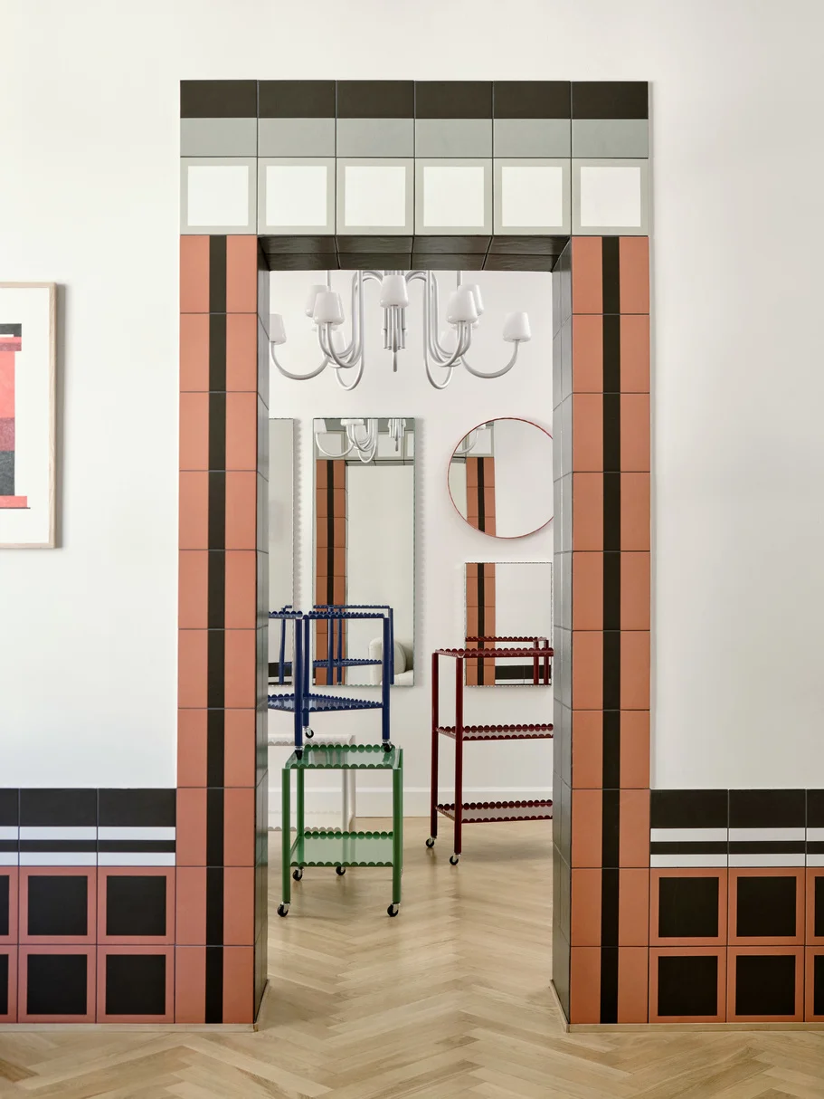 Arcs Mirror Rectangle M Mirrored