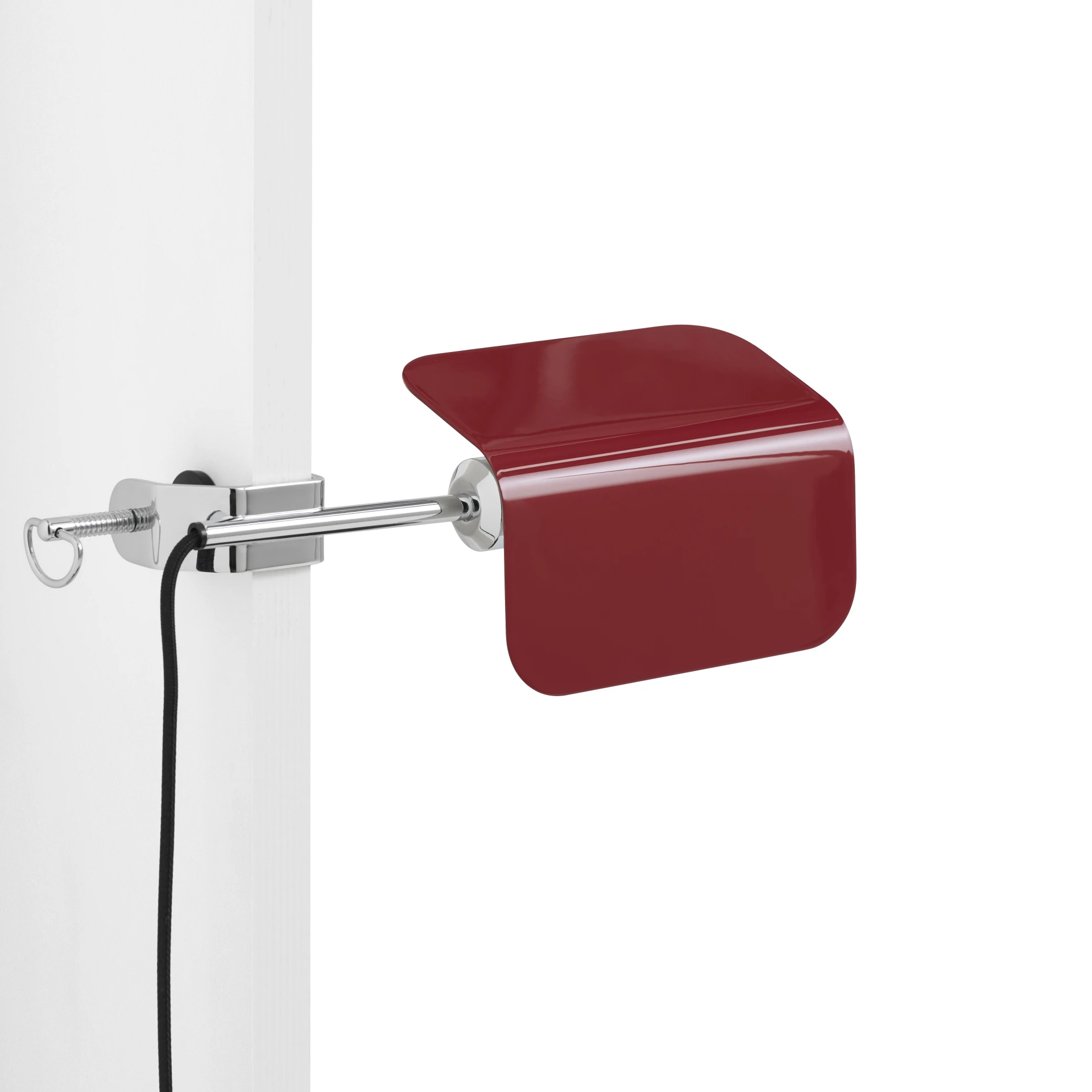 Apex Clip Lamp Maroon red