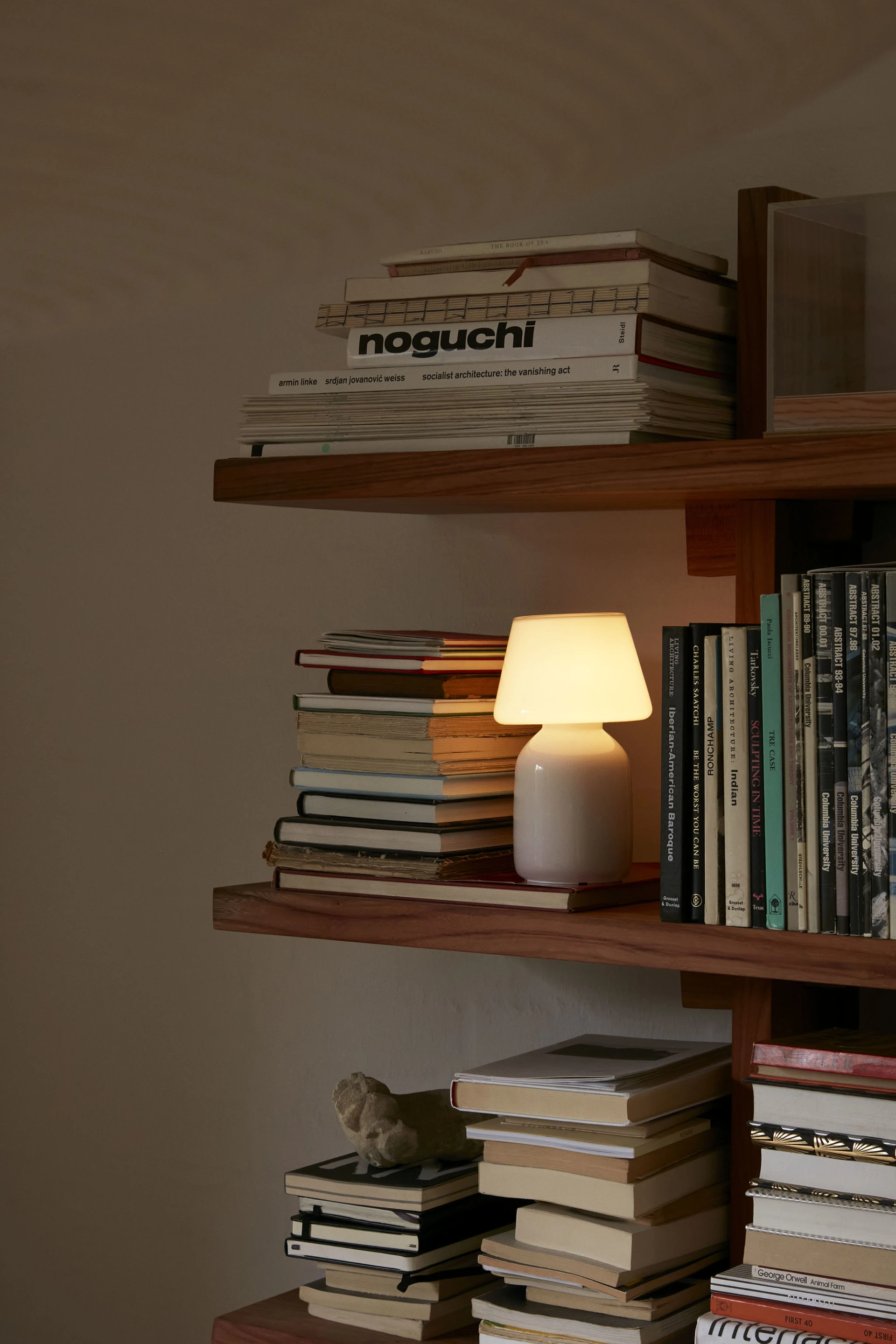 Apollo Portable Lamp White