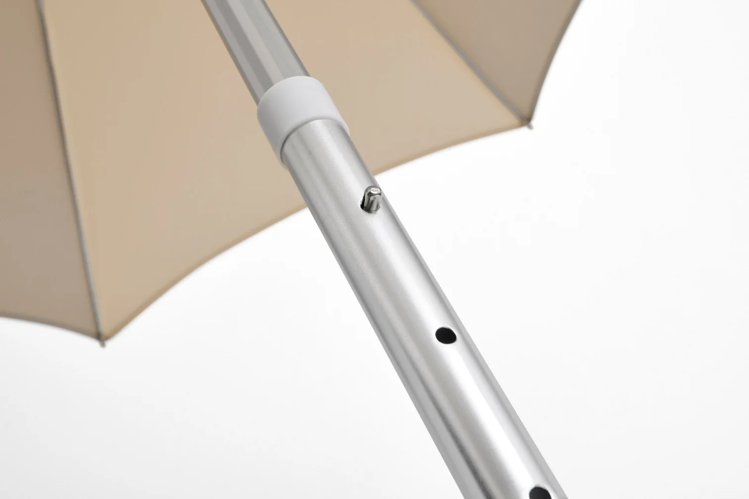 Terrazza Parasol Octagon Off-white and grey
