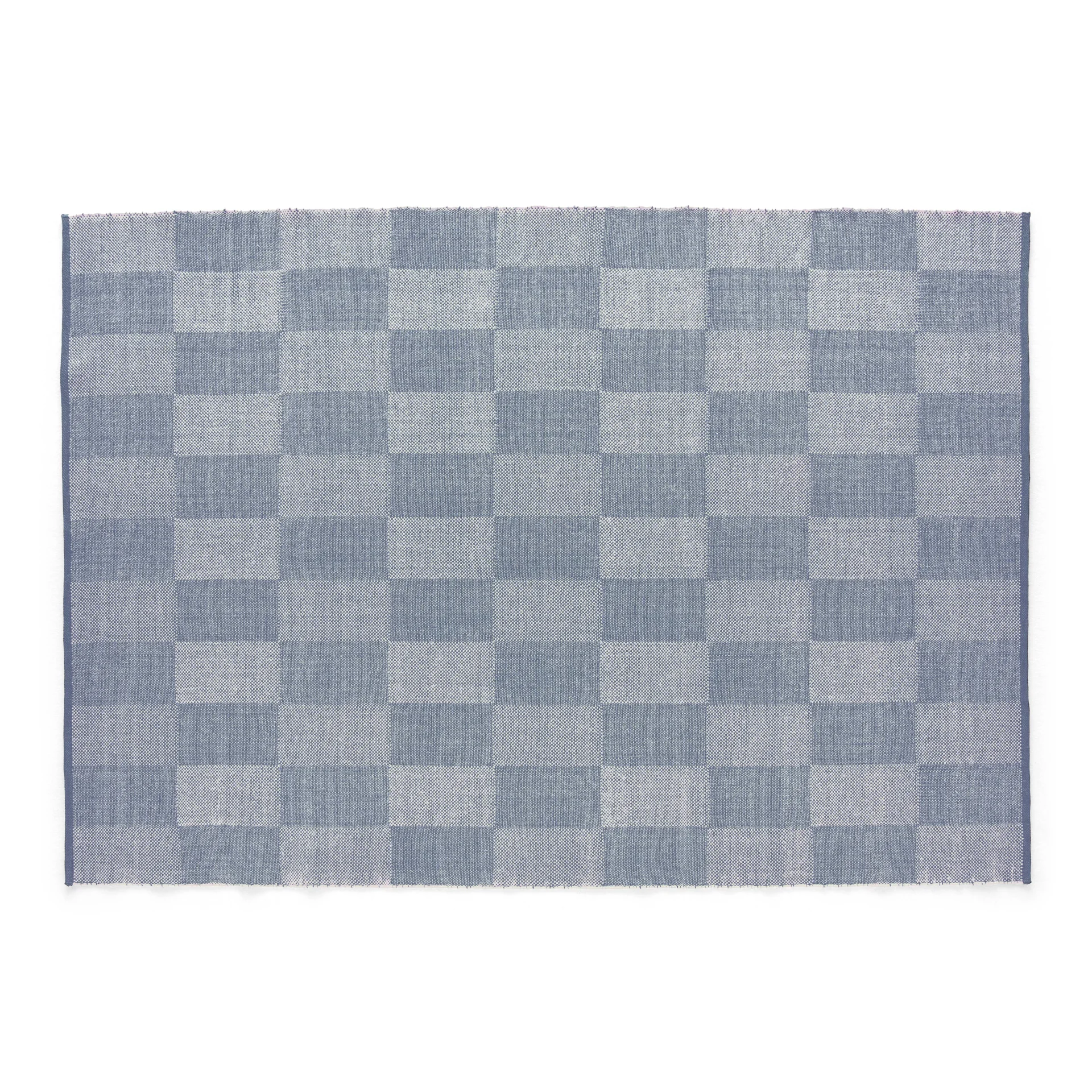 Check Rug 170 x 240 Light blue S Check