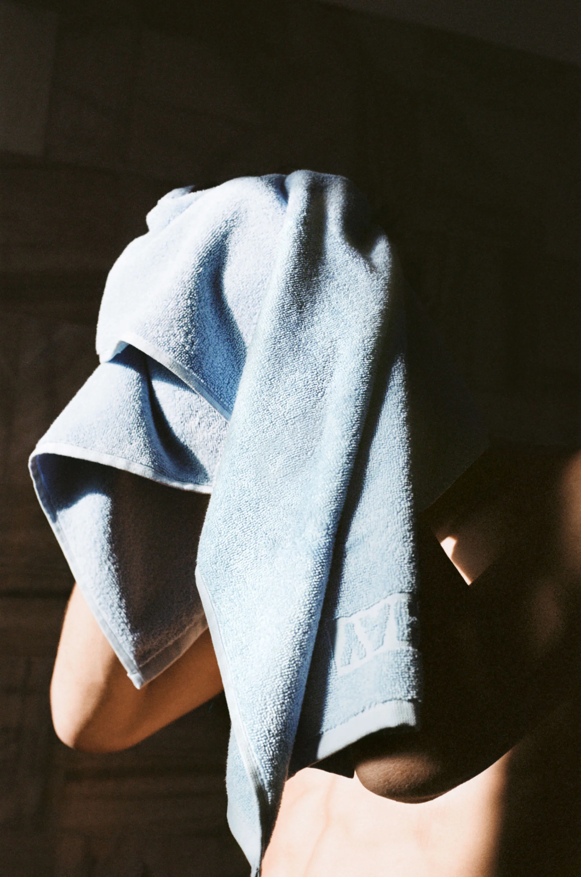 Mono Bath Towel Sky blue