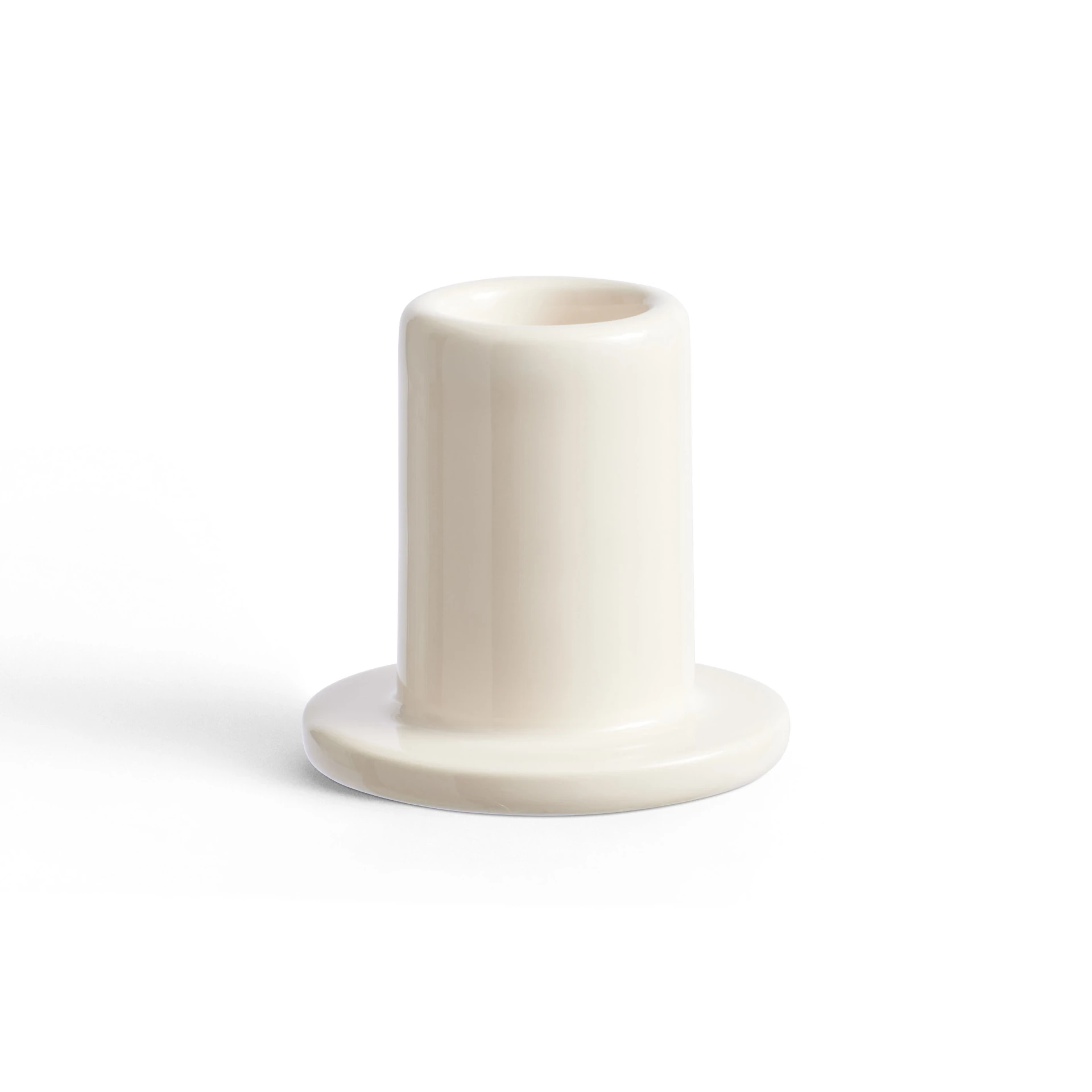 Tube Candleholder Off-white Tube Candleholder Off-white