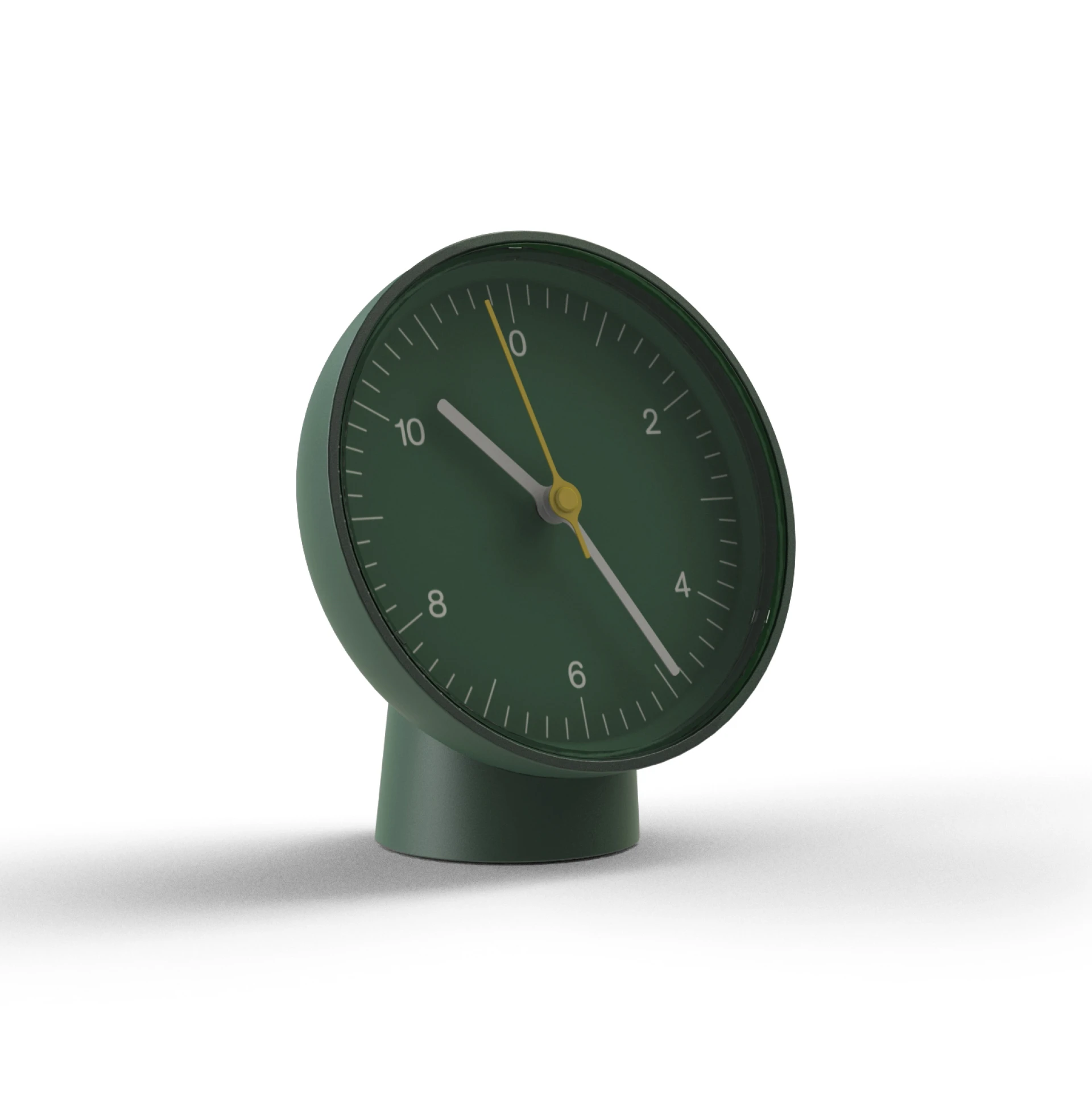 Table Clock Green