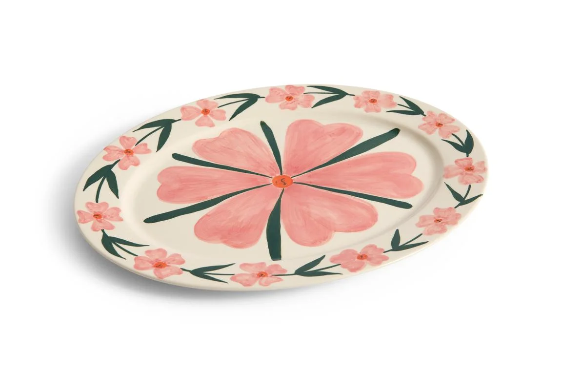 La Pittura Oval Serving Platter L36,5 Josephine