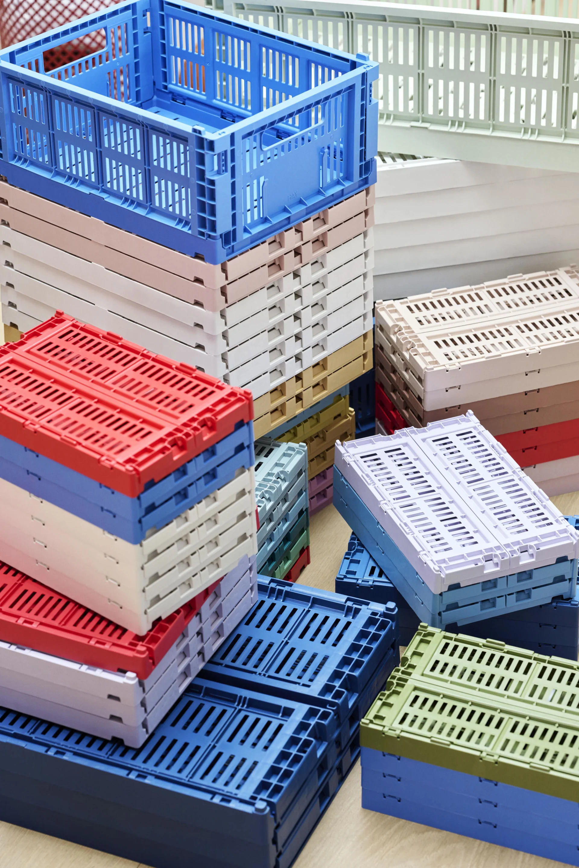 HAY Colour Crate Small Dark blue