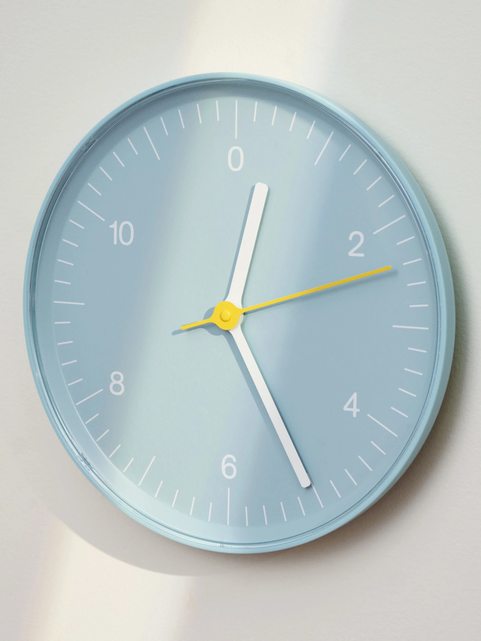 Wall Clock Blue