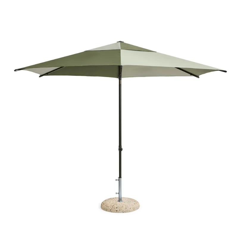Terrazza Parasol Hexagon Green and dark green