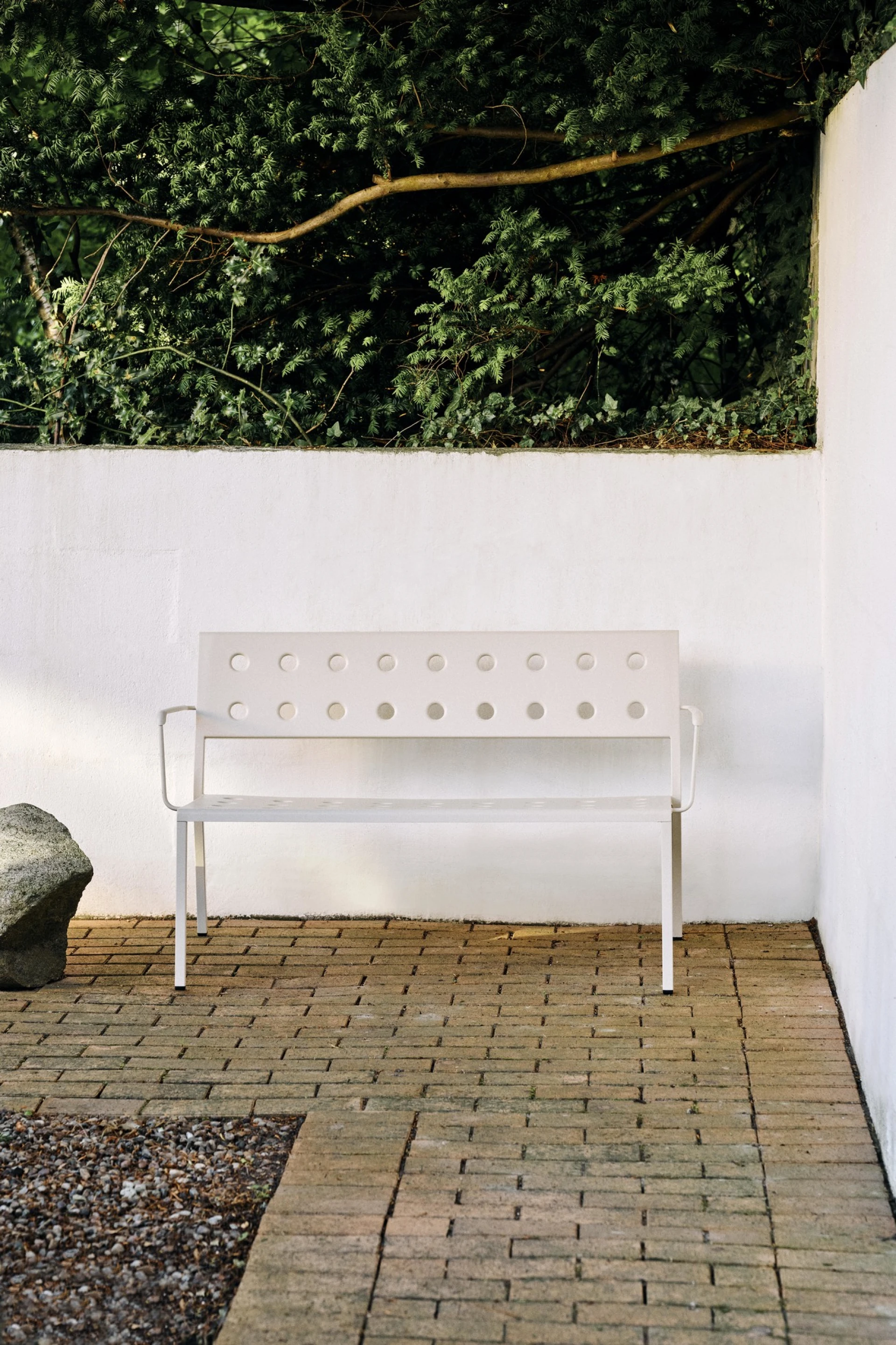 Balcony Dining Bench with Arm