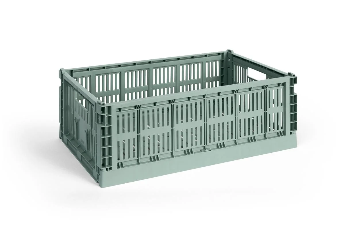 HAY Colour Crate Large Sage green