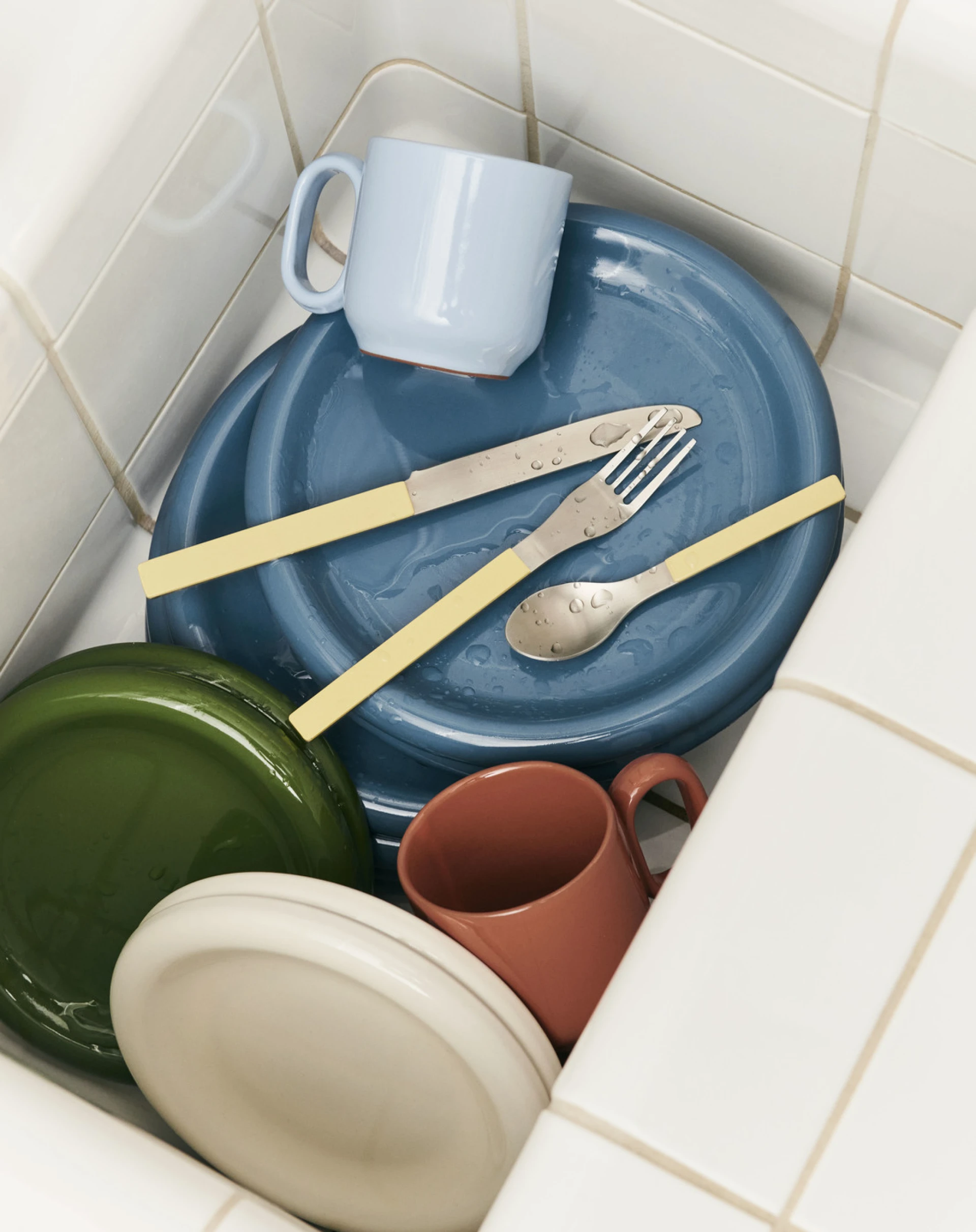 Barro Plate Set of 2 Ø18 Dark blue Barro Plate Set of 2 Ø18 Dark blue