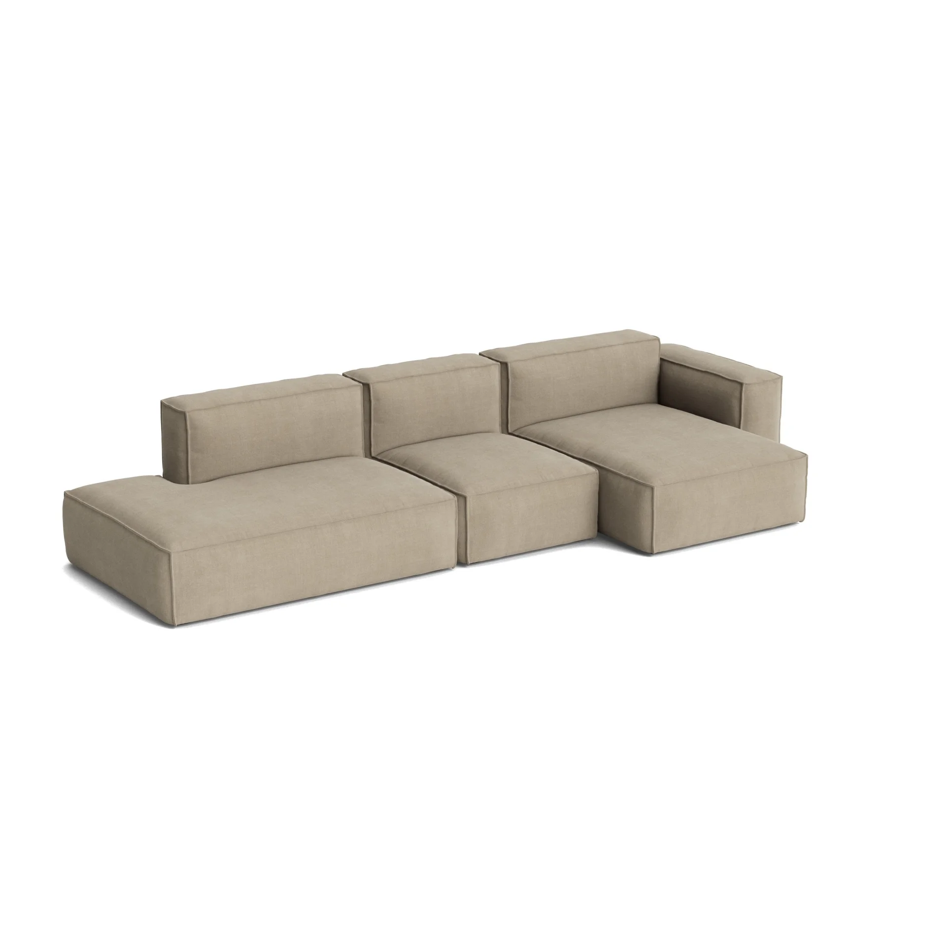 Mags Soft Low Armrest 3-Seater Removable Cover Combination 4