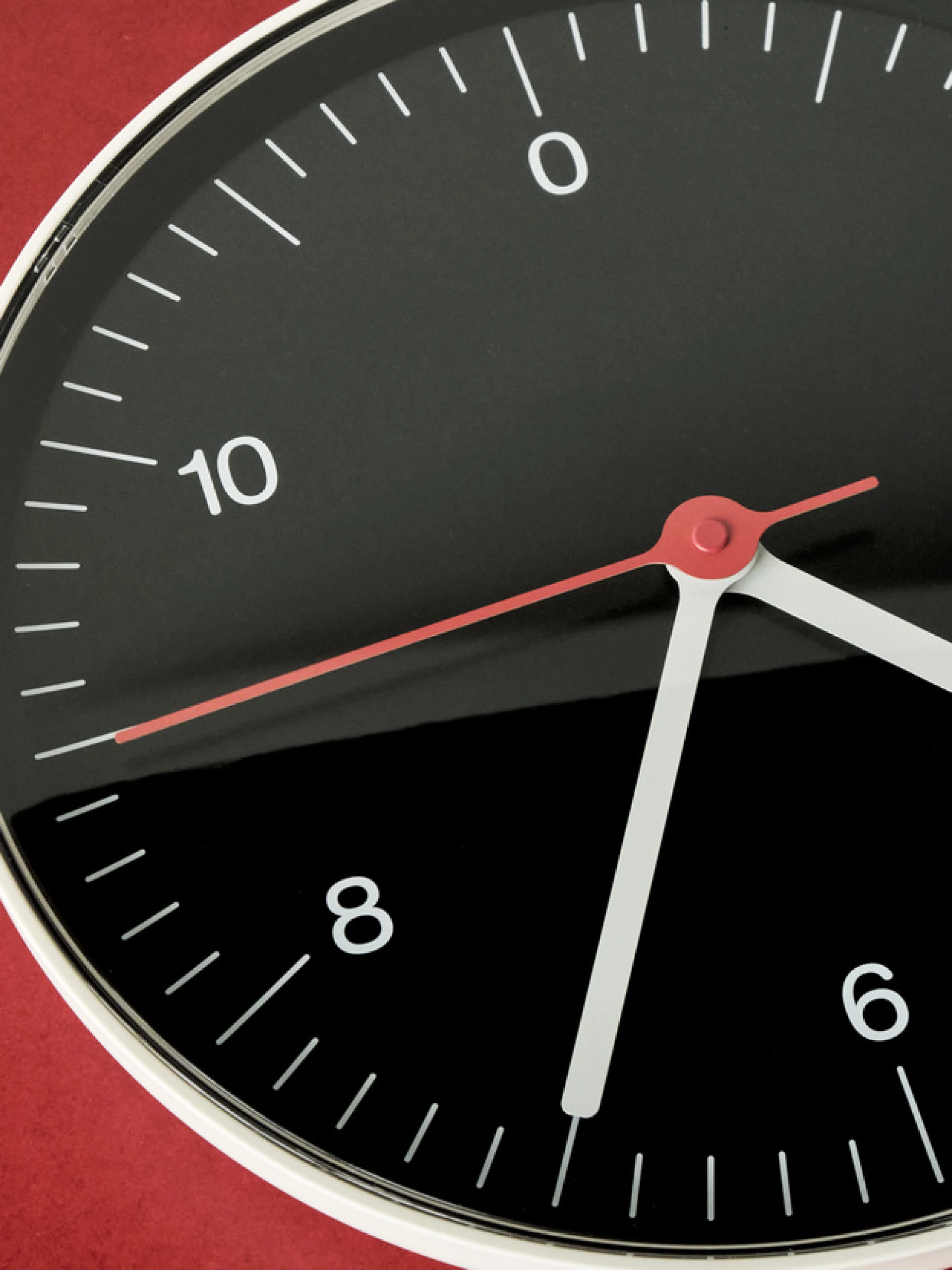 Wall Clock Black