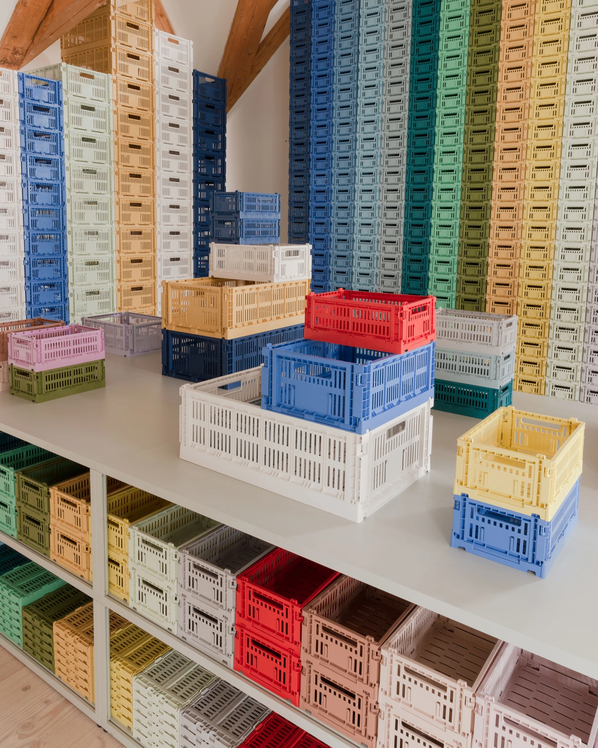 HAY Colour Crate S Olive