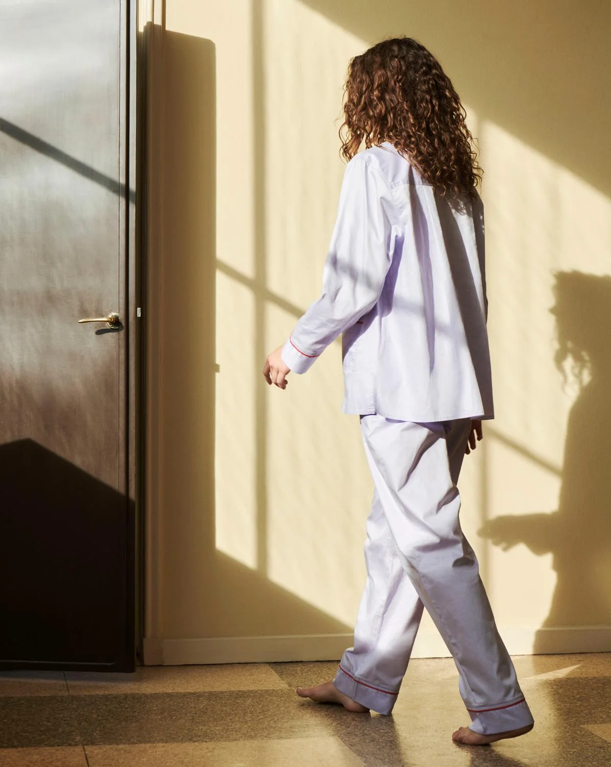 Outline Pyjama L/S Shirt M/L Lavender