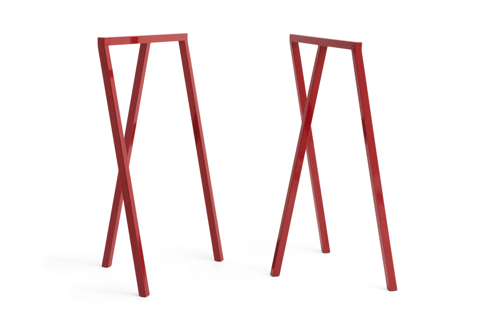 Loop Stand Frame Maroon red High Set of 2 