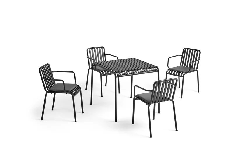 Palissade Cover for Table L82,5 x W90 x H75 incl. 2 pcs. Dining Armchair