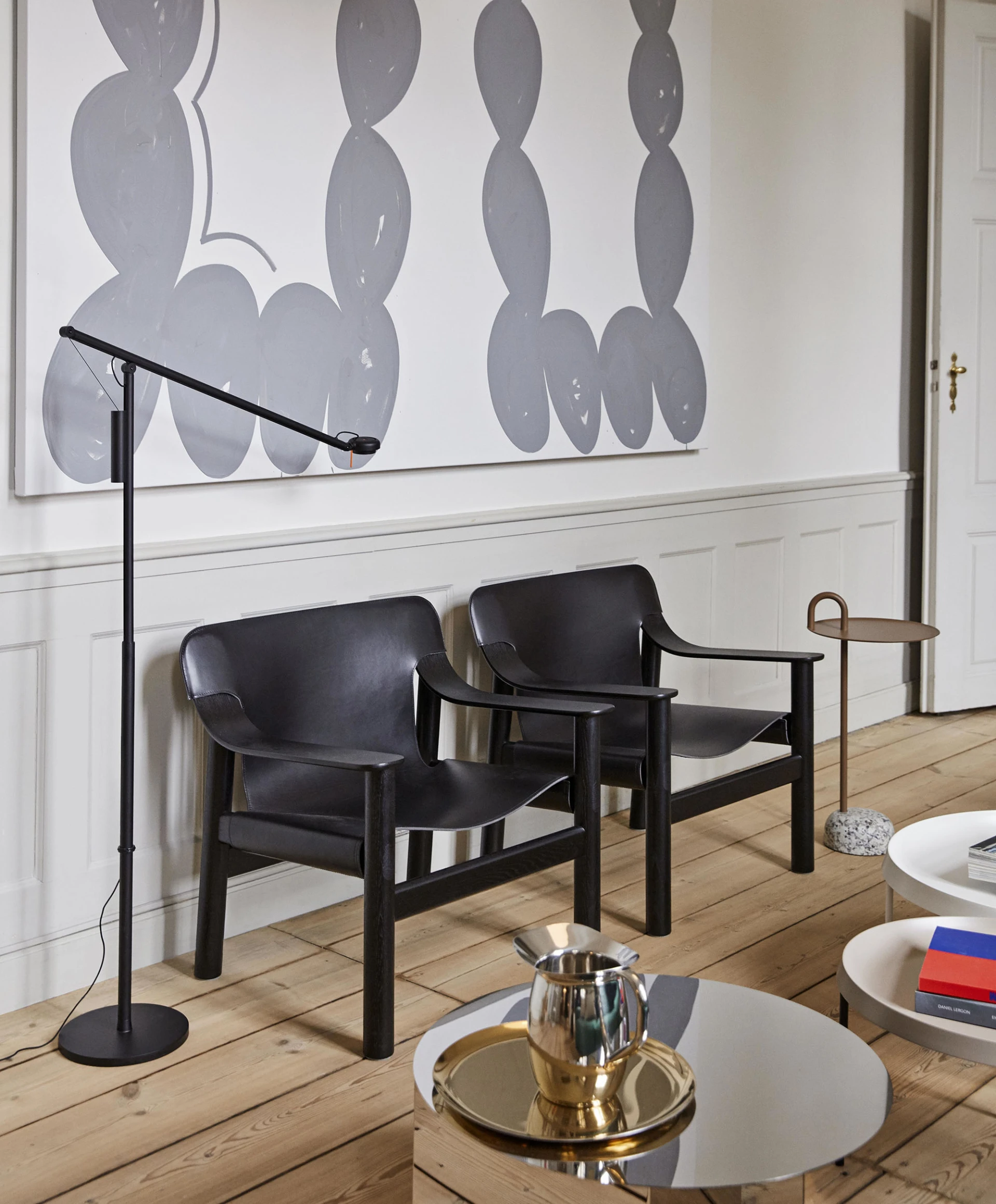 Fifty-fifty Floor Lamp Soft black Fifty-fifty Floor Lamp Soft black