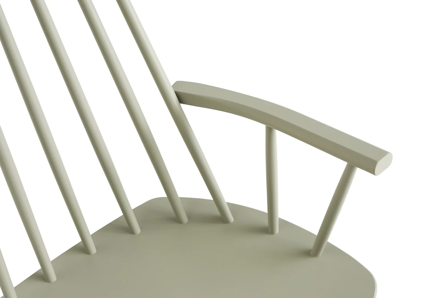 J110 Chair Beech Slate blue