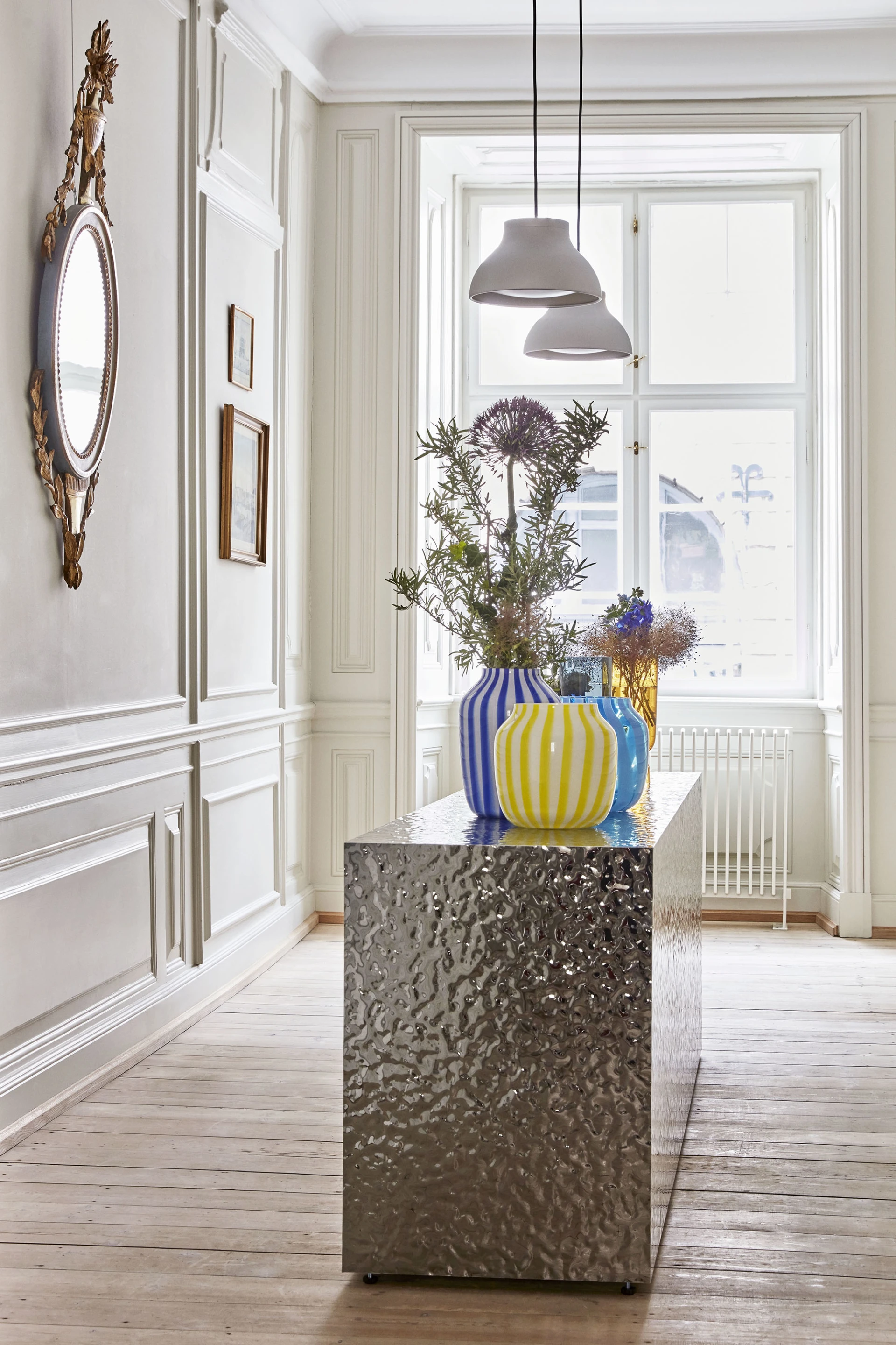 PC Pendant Medium Aluminium 