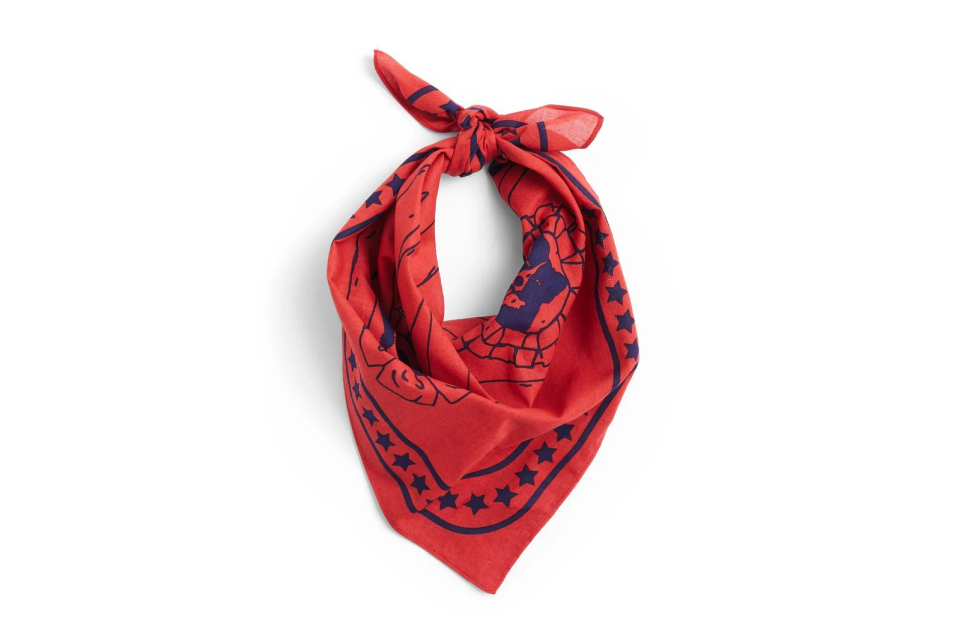 HAY Dogs Scarf (Recycled) 55 x 55 Red