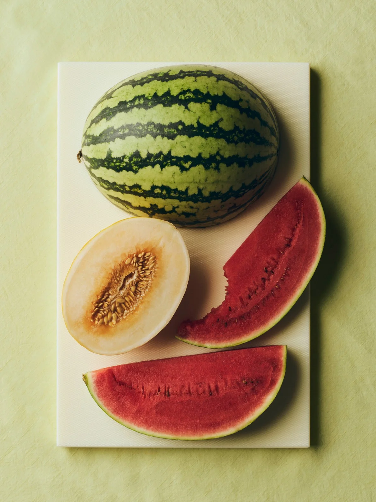 Slice Chopping Board L Ice lime