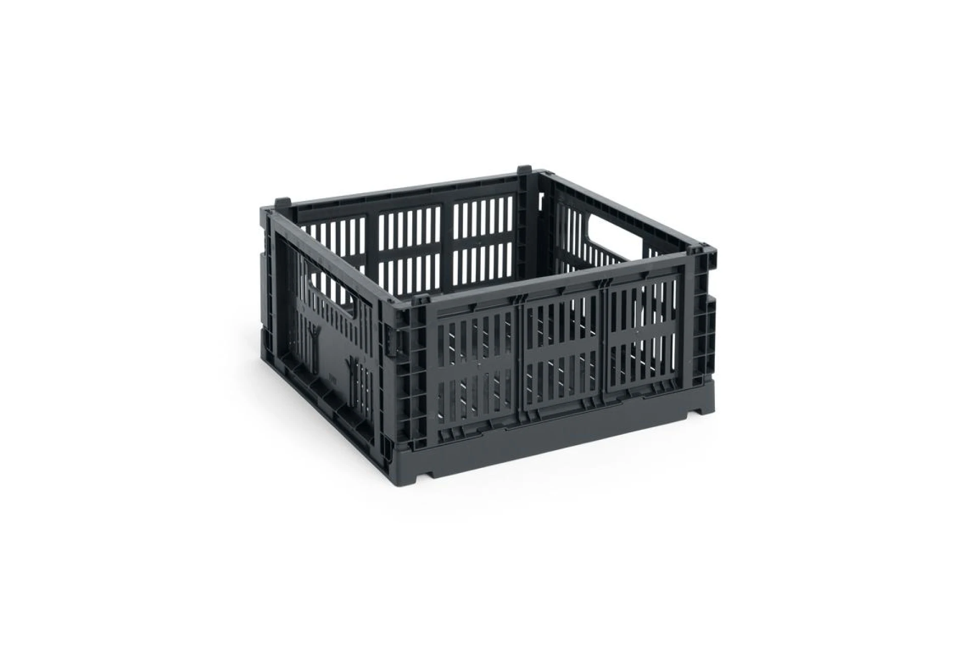 HAY Colour Crate Medium Square Charcoal