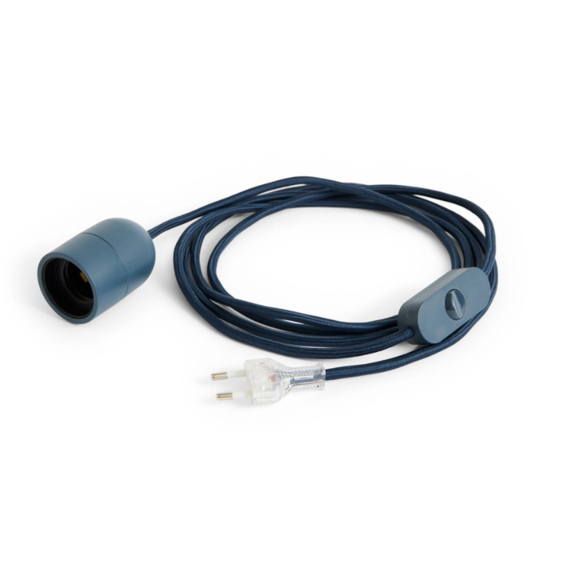 Common Table Cord set Anthracite Blue
