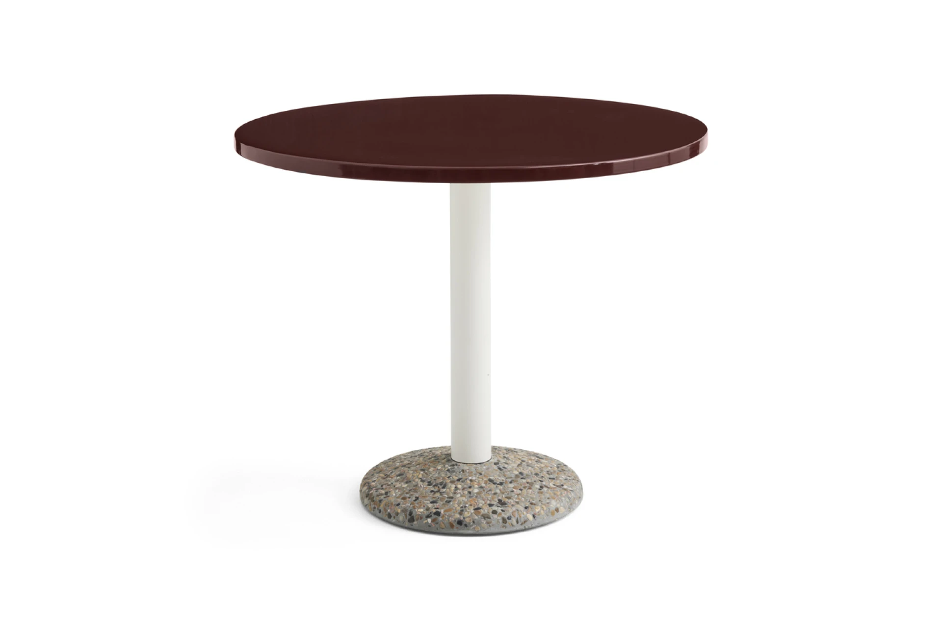Ceramic Table Ø90 x H74 Bordeaux