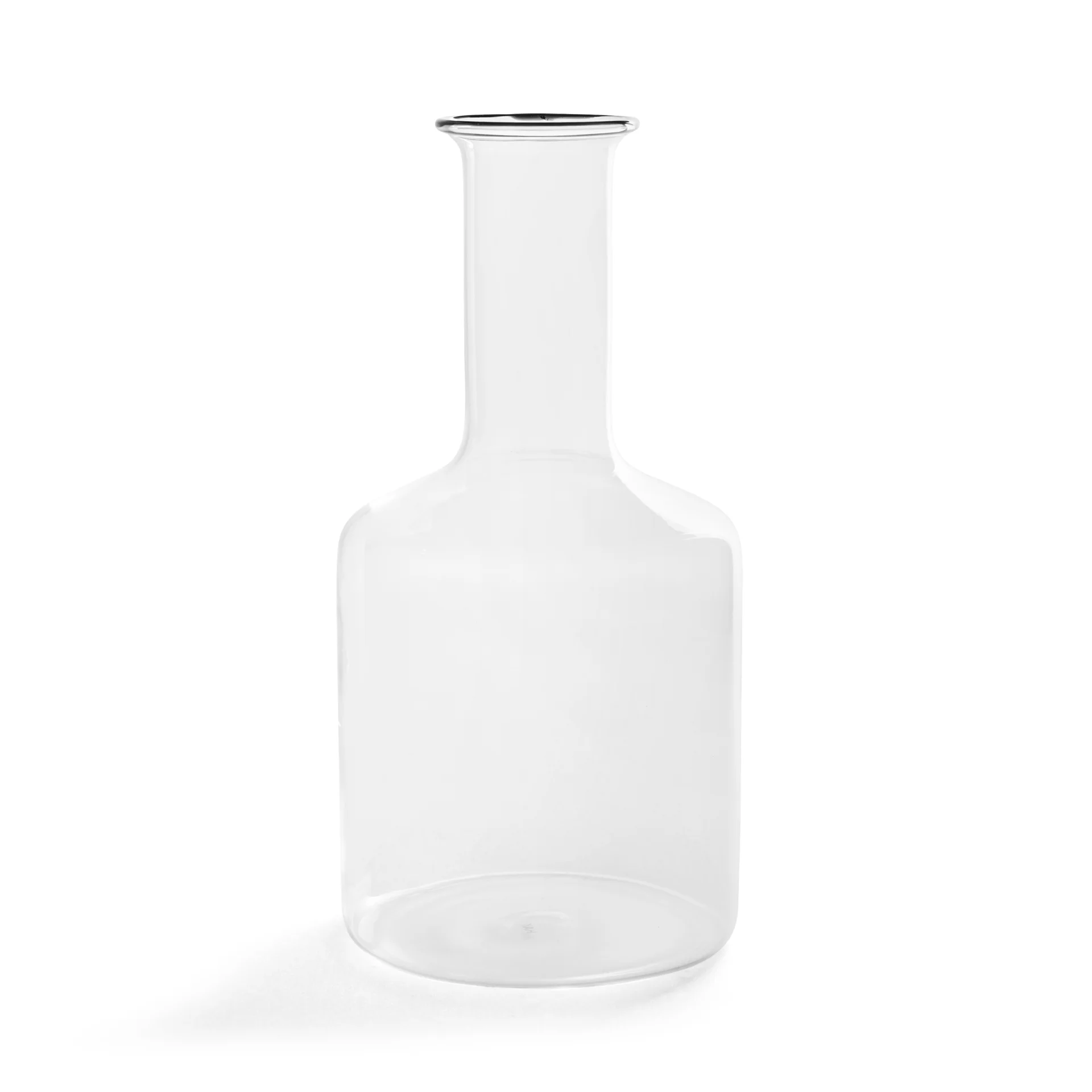 Rim Carafe Clear with Black rim