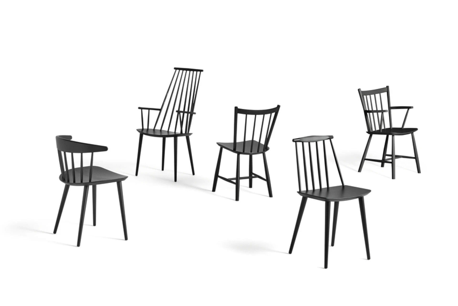 J41 Chair Beech Black 