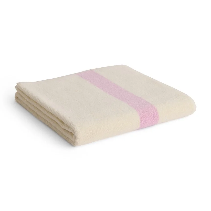 Stripe Bath Towel Cool pink