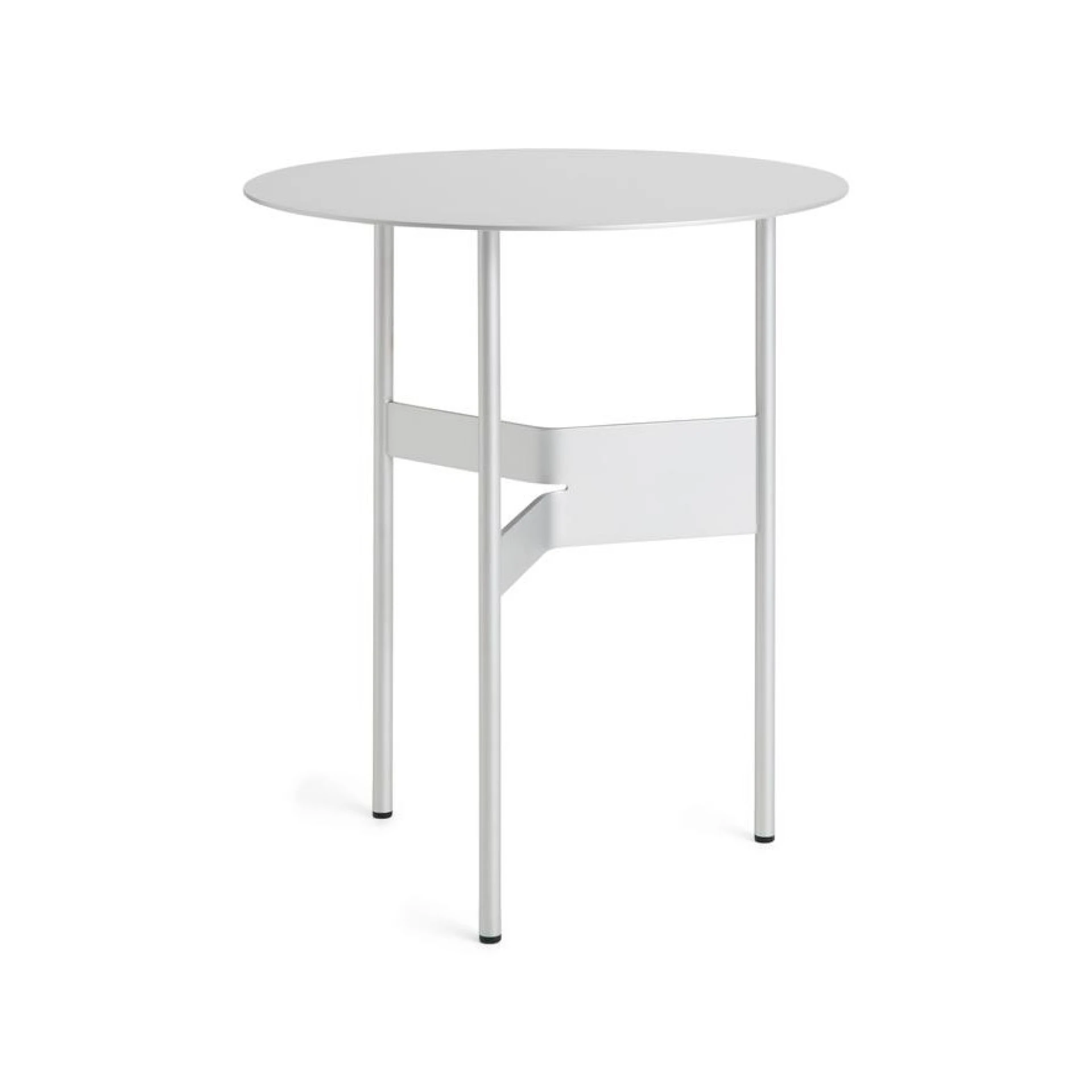 Shim Coffee Table Ø45 x H51 Silver grey