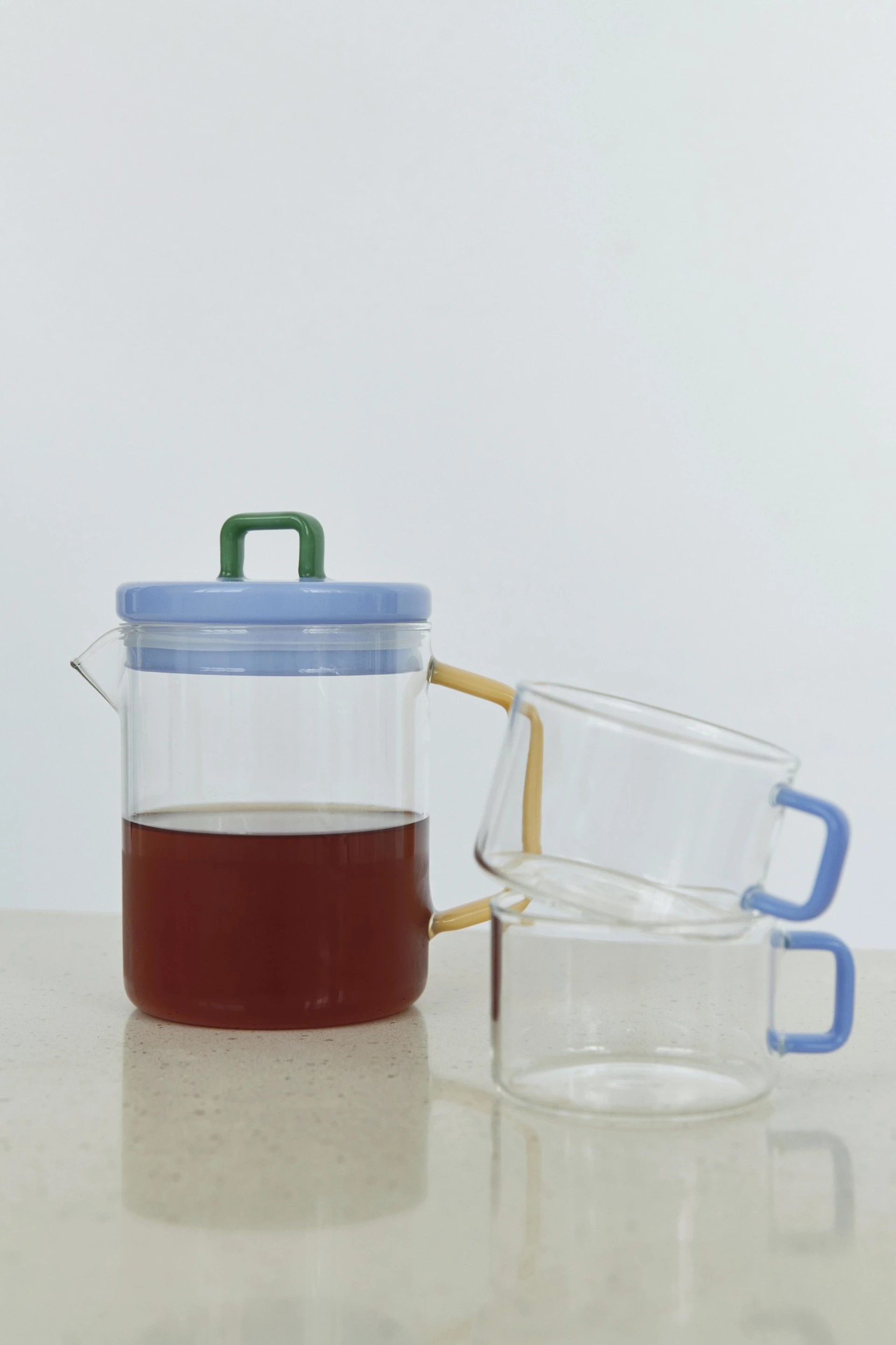 Brew Pot Jade light blue