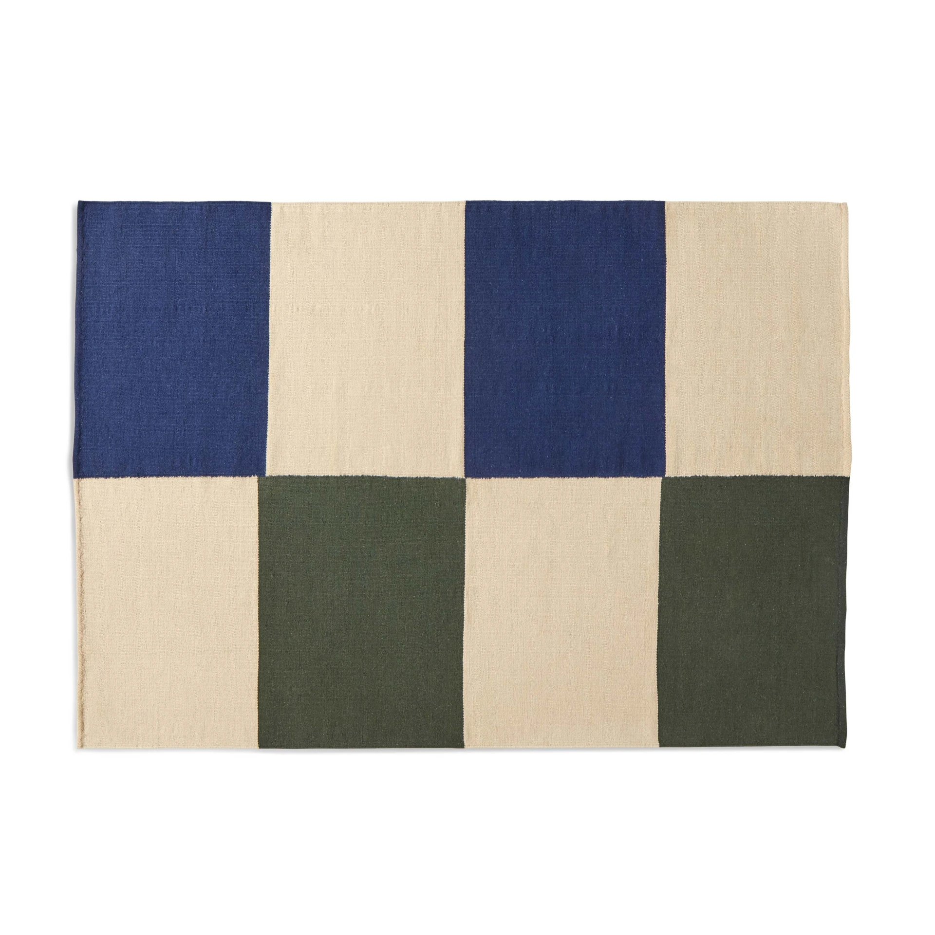 Ethan Cook Flat Works 170 x 240 Peach green check