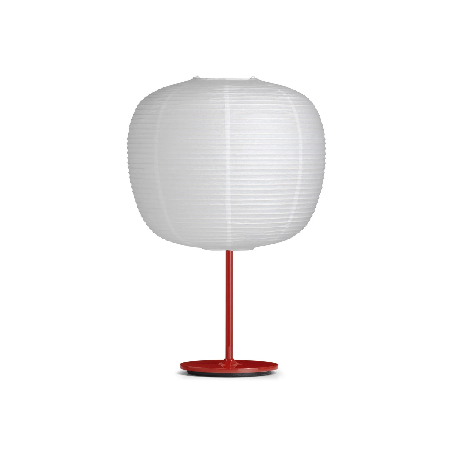 Common Table Lamp Base Steel Signal red