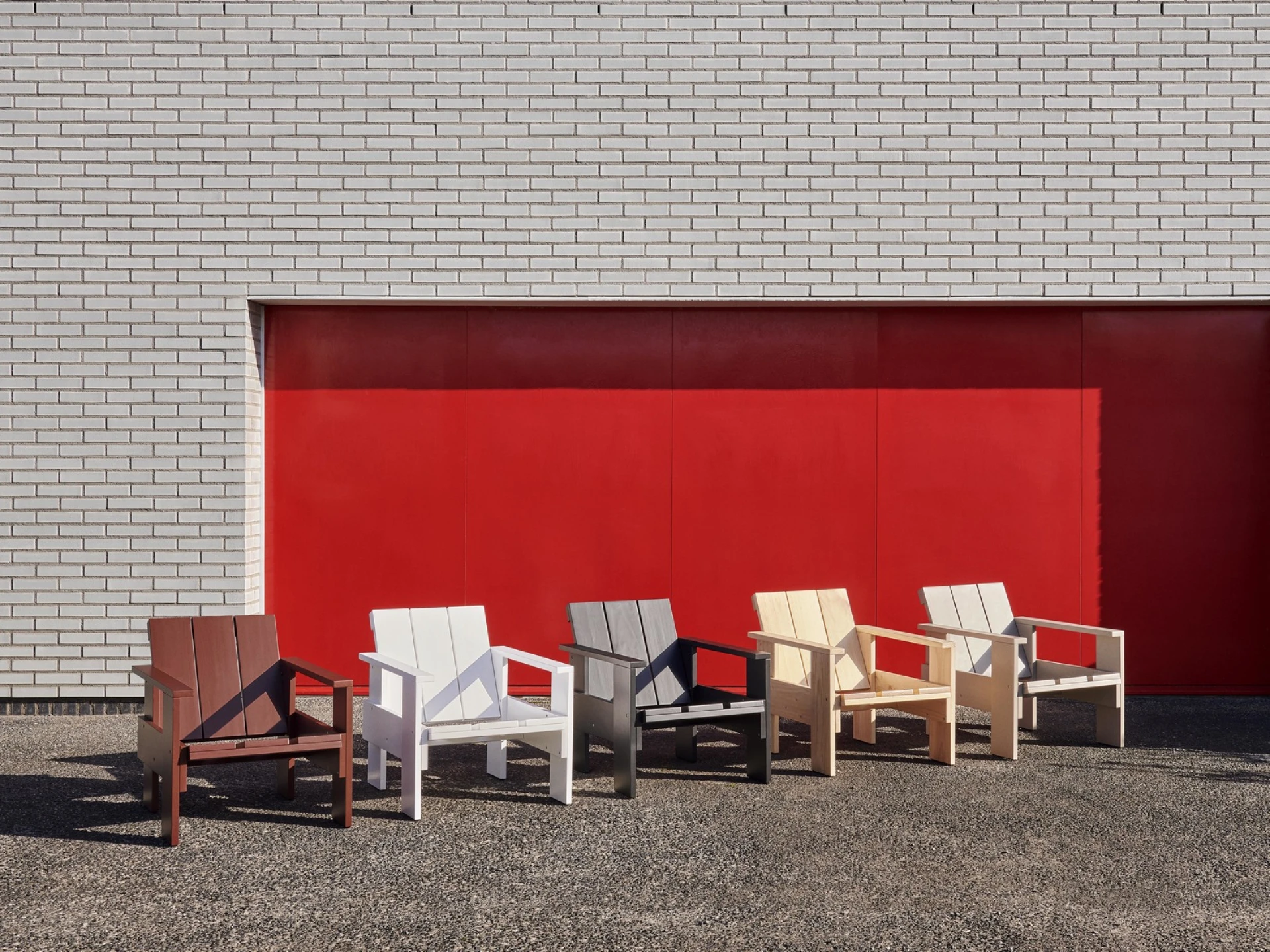 Crate Lounge Chair White