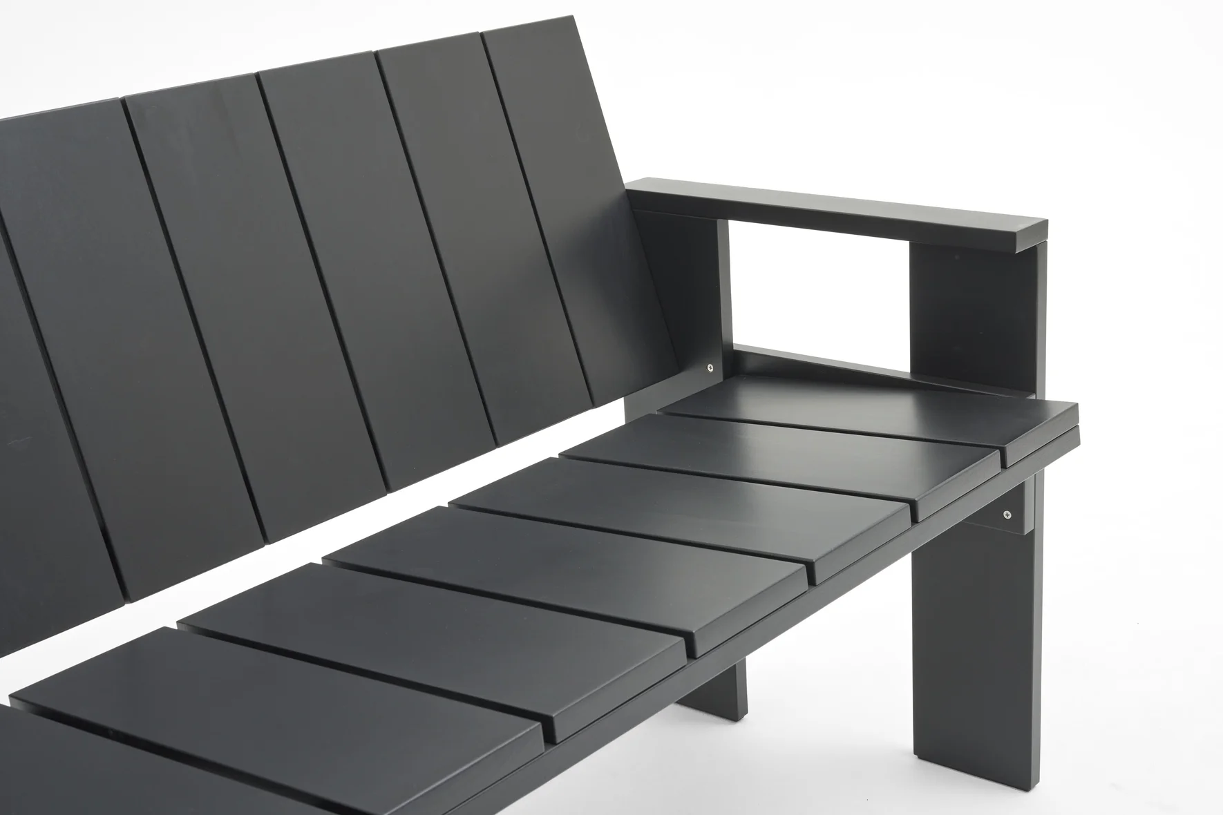 Crate Lounge Sofa Black