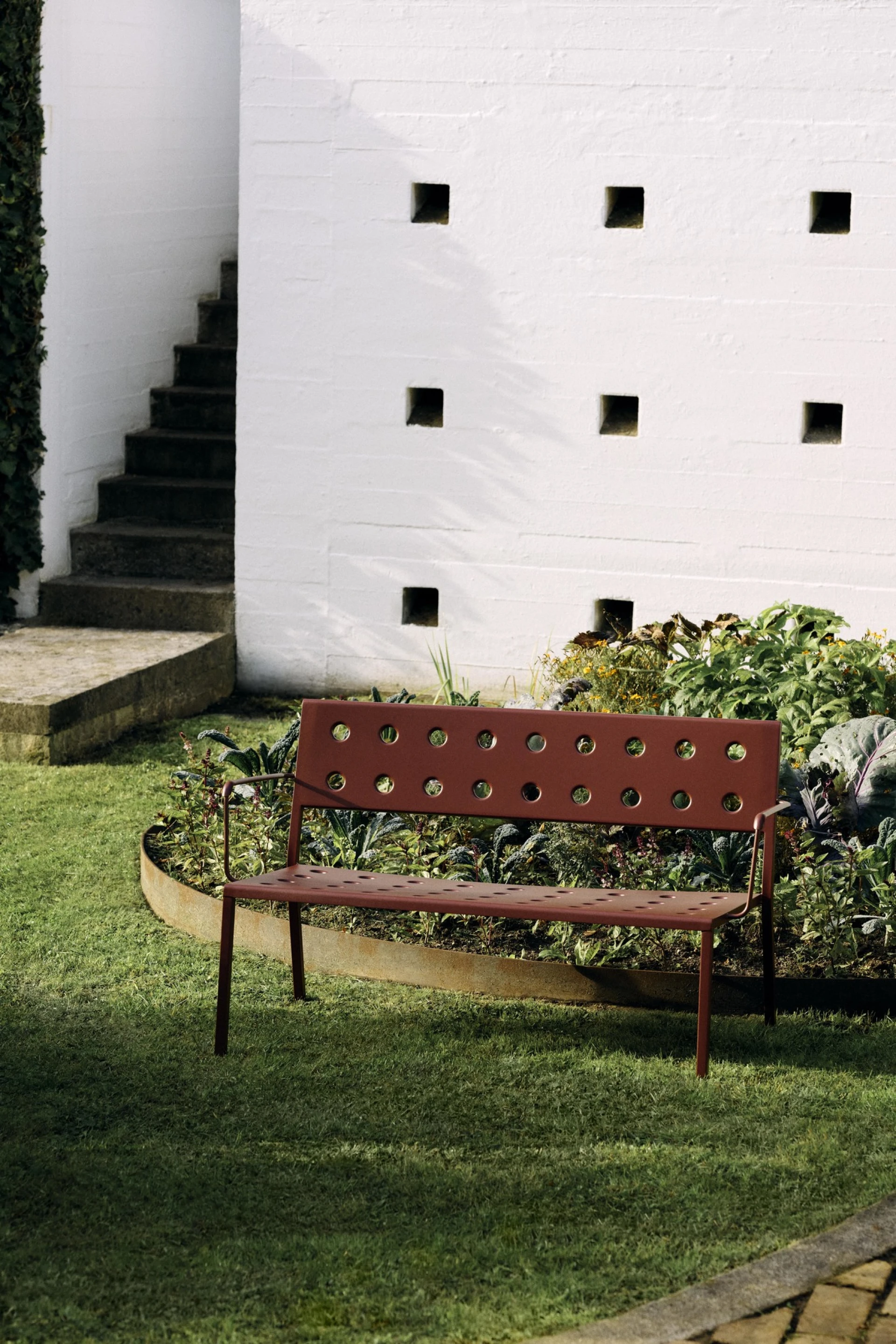 Balcony Dining Bench with Arm