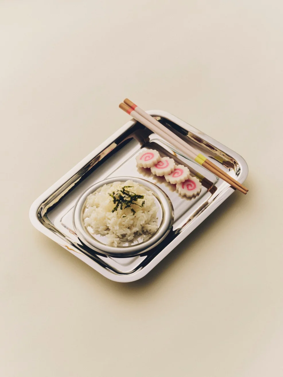 Essential Steel Rectangular Tray Small