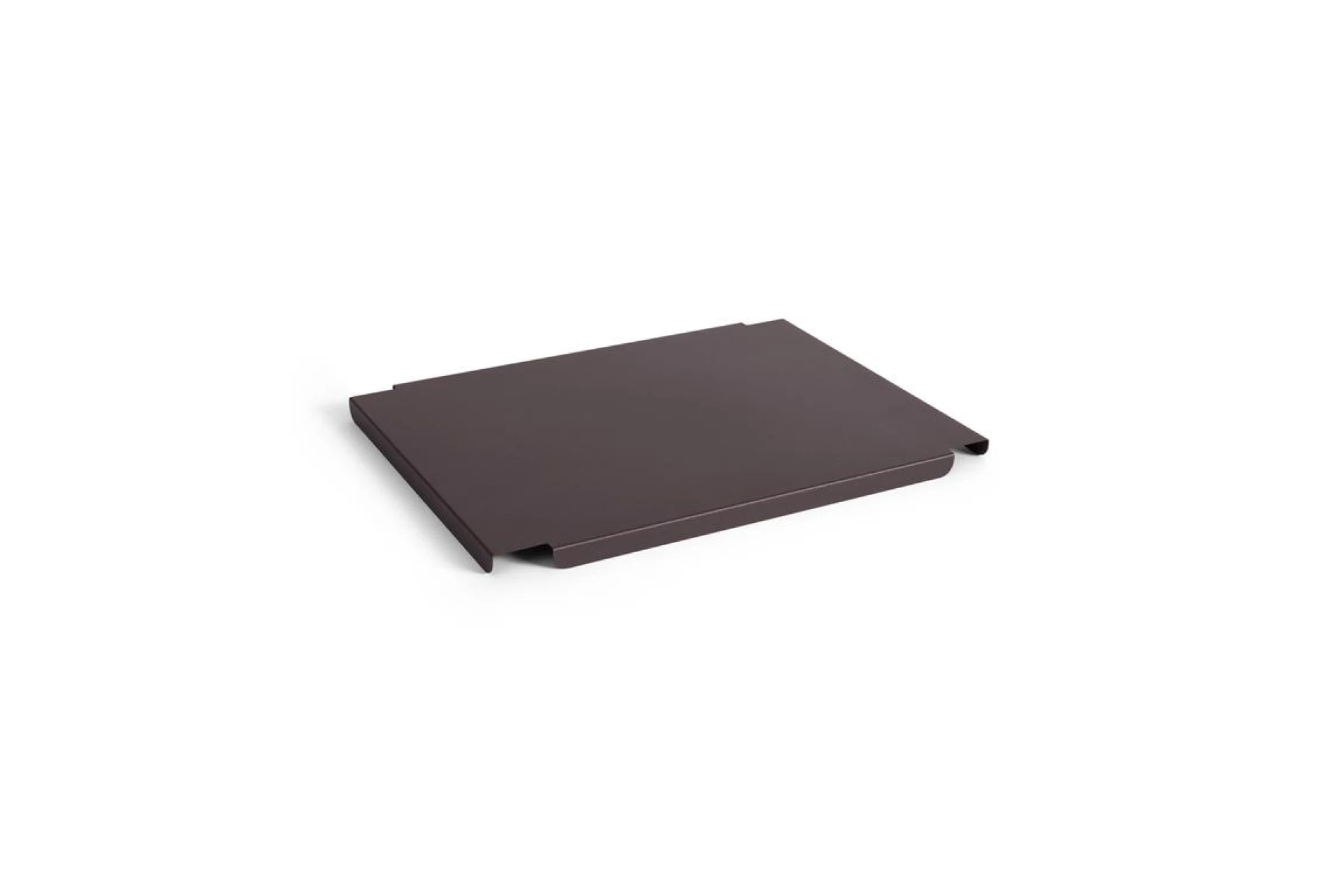 HAY Colour Crate Lid Metal Medium Bordeaux
