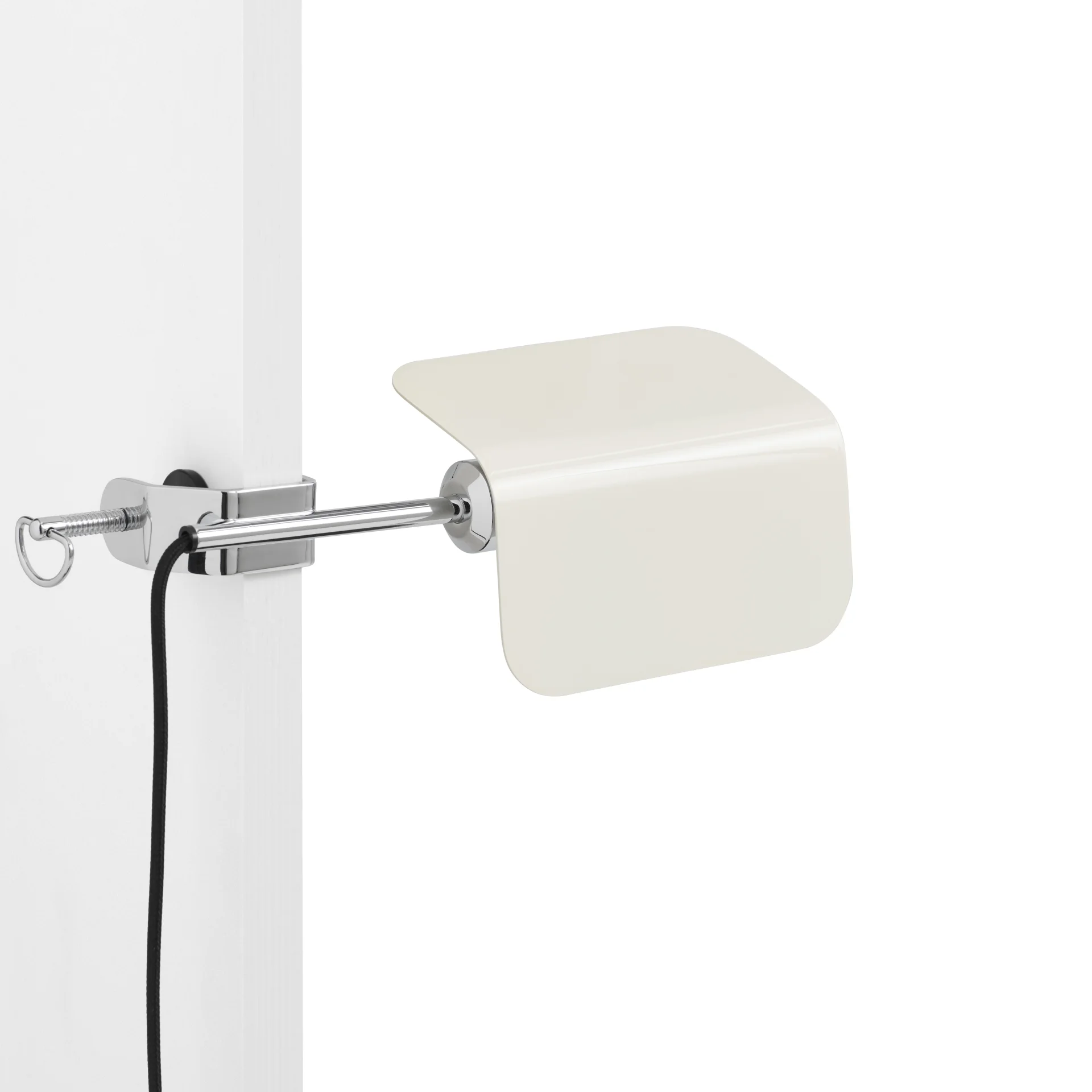 Apex Clip Lamp Oyster white
