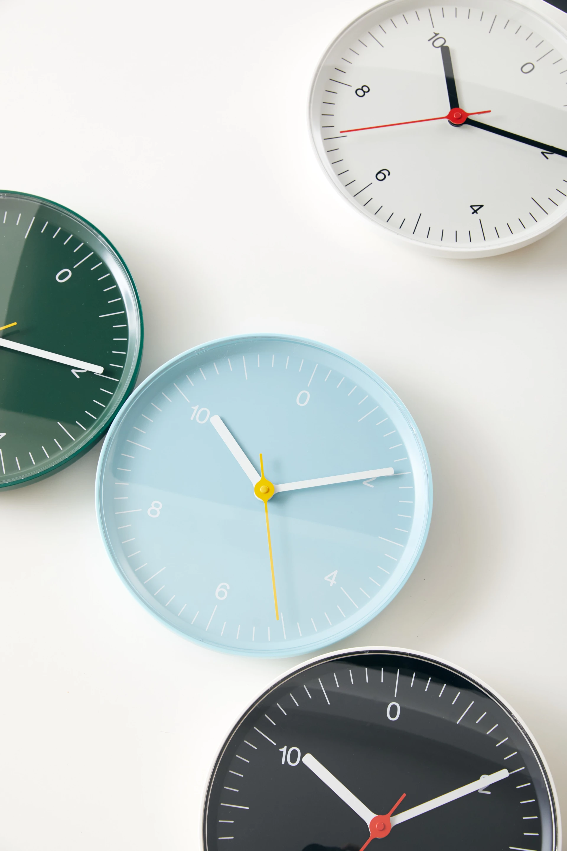 Wall Clock Blue