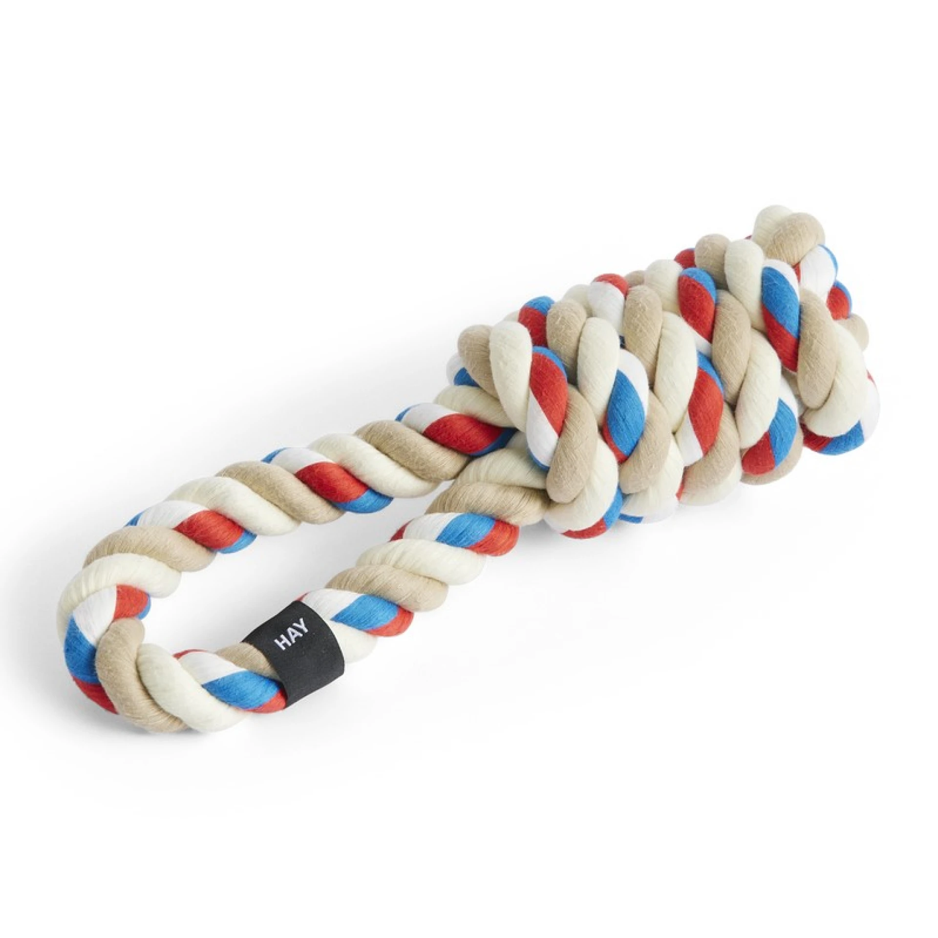 HAY Dogs Rope Toy Red, turquoise, off-white