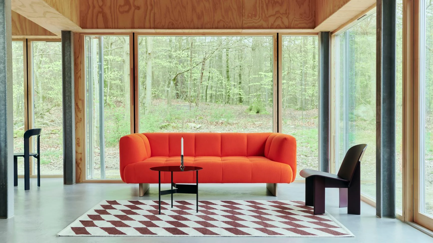 Shim Coffee Table Ø54 x H44 Black