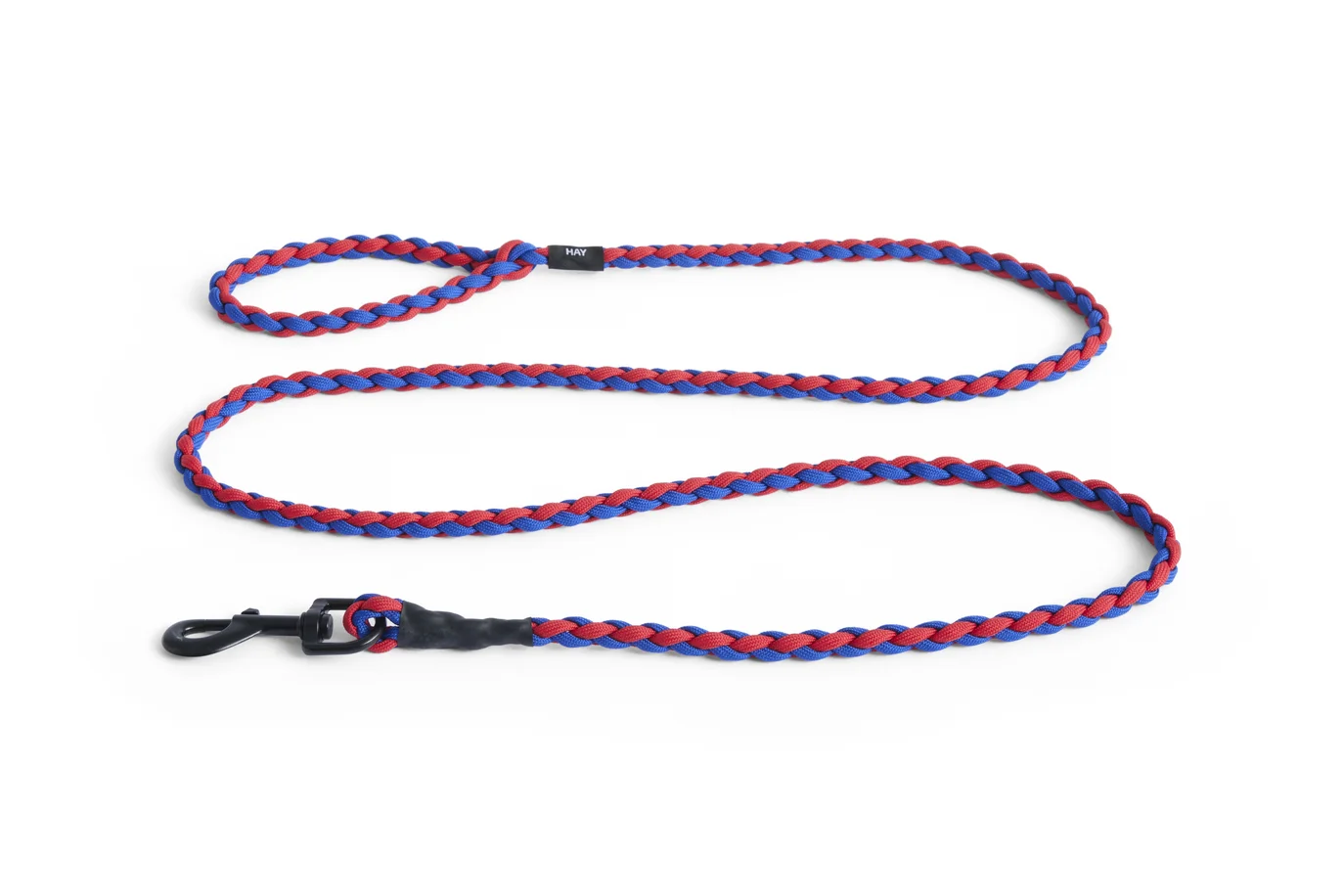 HAY Dogs Leash Braided Red, blue