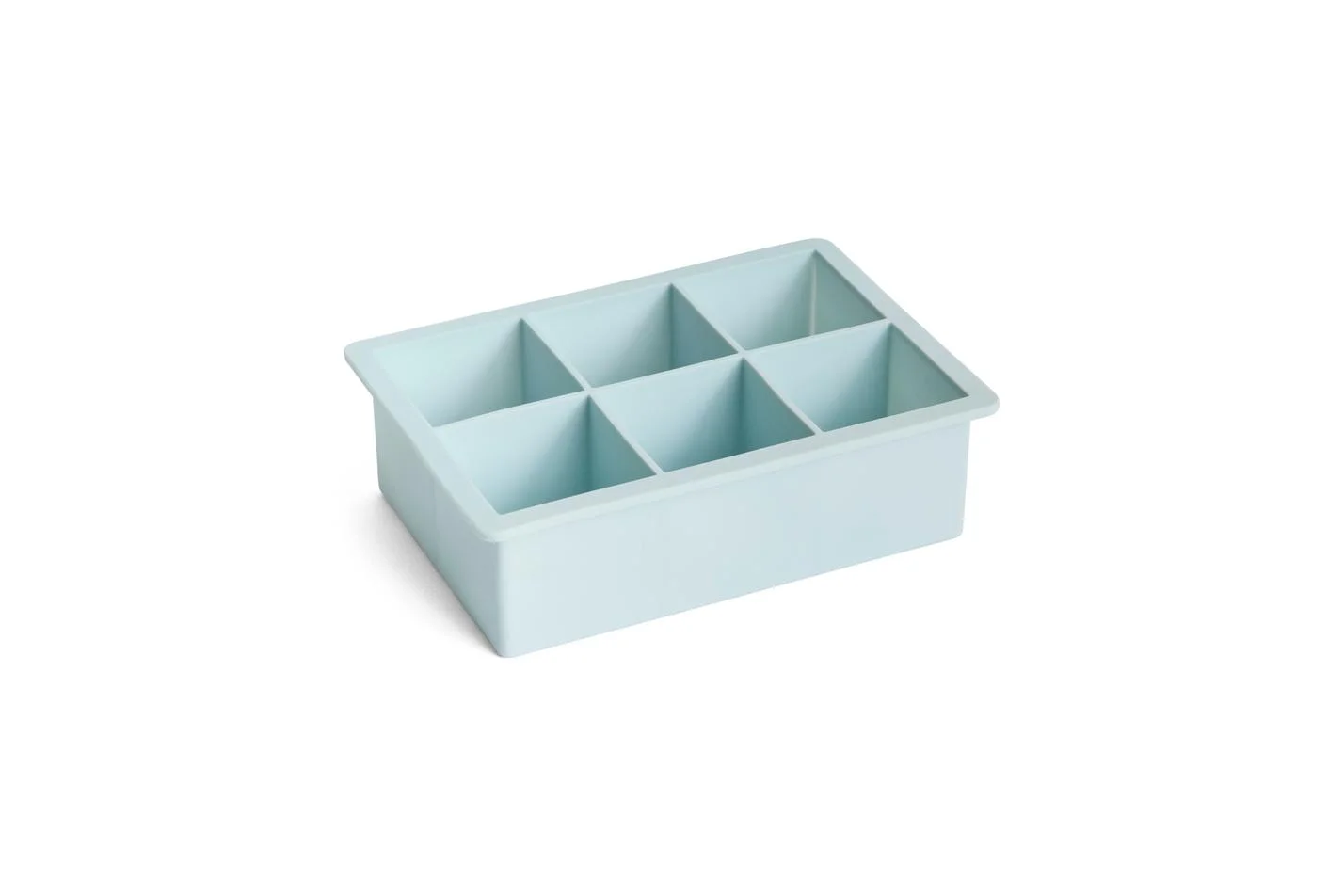 Ice Cube Tray 6 Cubes XX-Large Ice blue